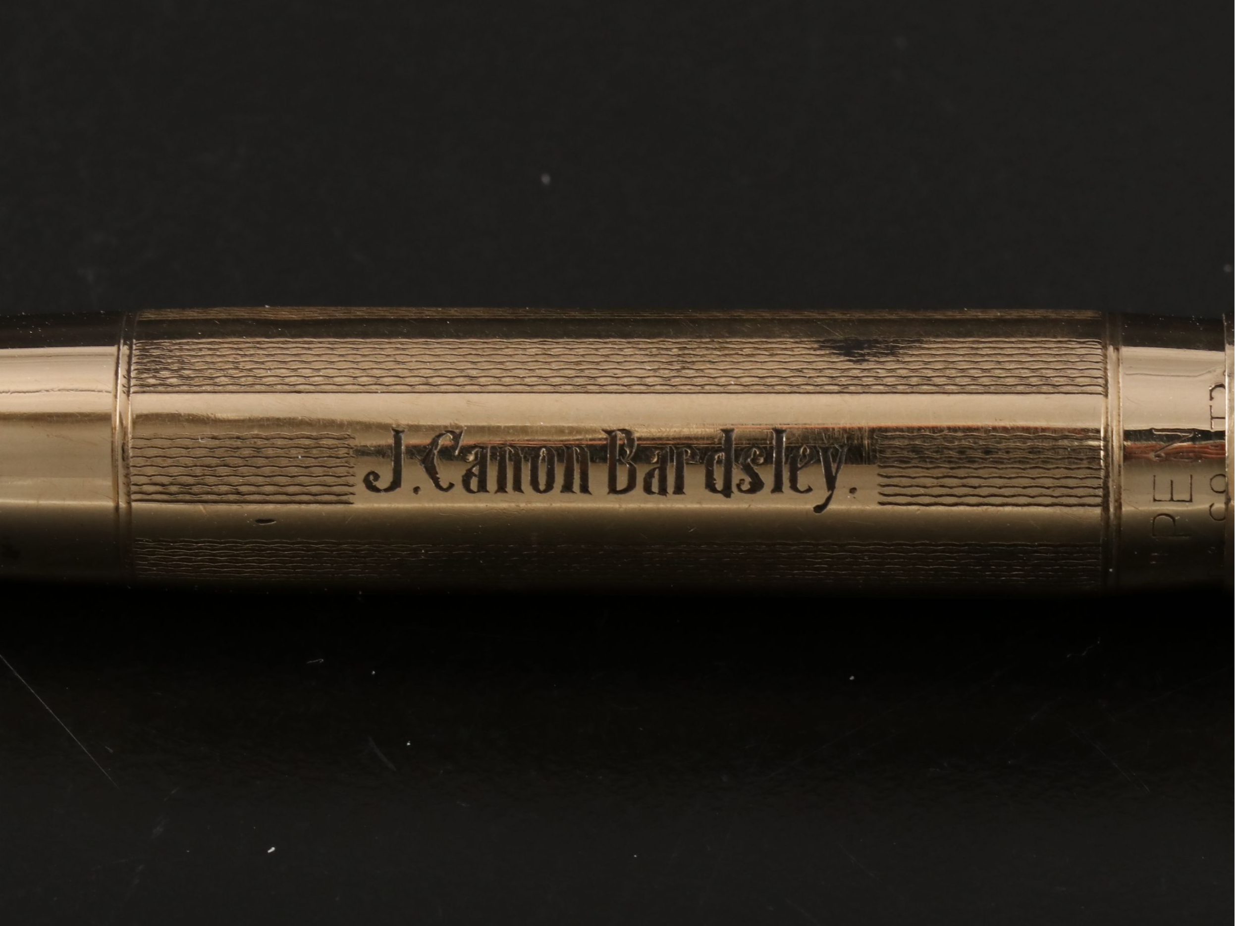 Mabie Todd & Co. "Swan" Metal Fountain Pen with 14K Gold Nib