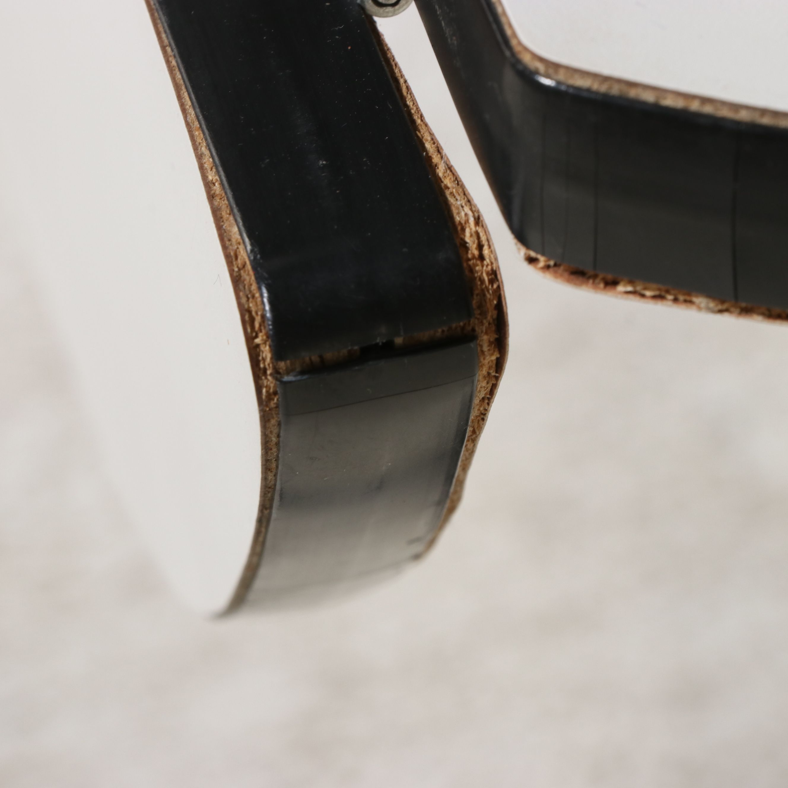 Mid Century Modern White Formica X-Base Drop-Leaf Table, 1960s