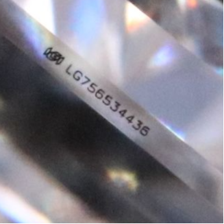 Loose 2.59 CT Lab Grown Diamond with IGI Report