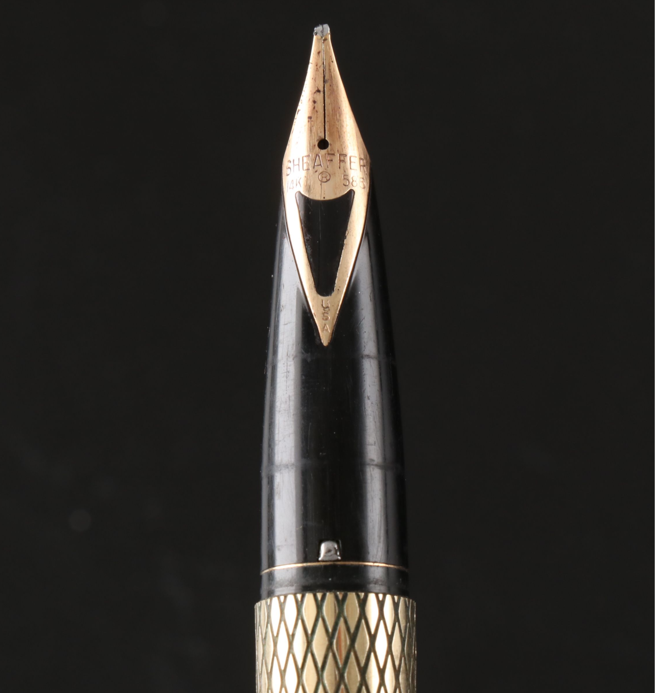 Sheaffer Gold Filled Fountain Pen with 14K Gold Nib