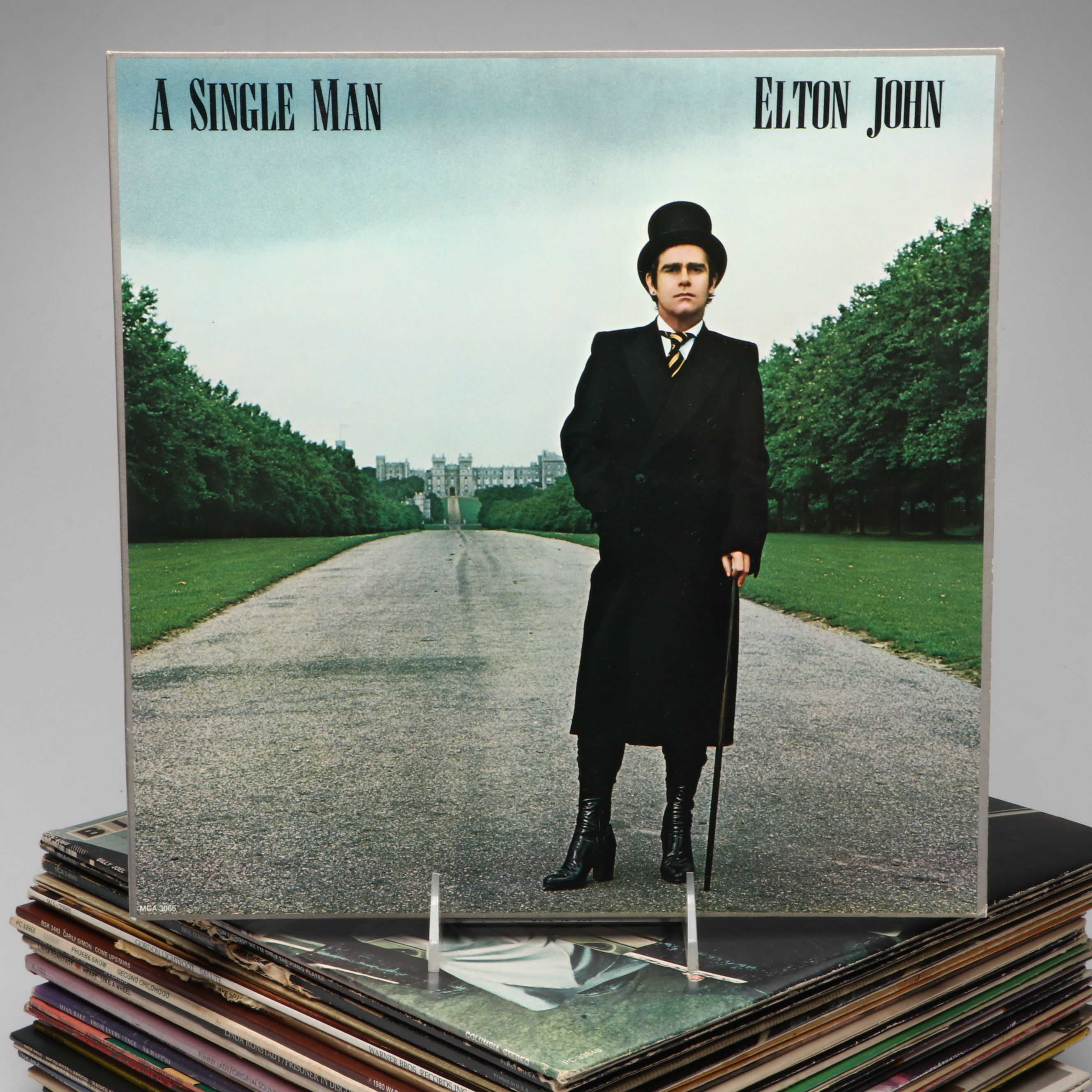 Elton John, Emmylou Harris, Billy Joel and Other Vinyl Record Albums