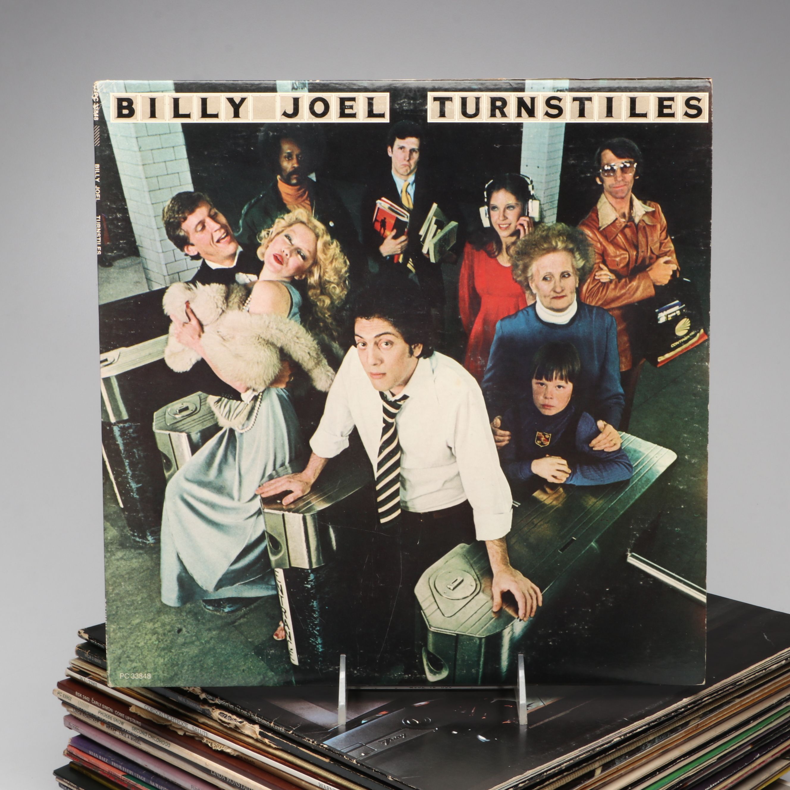 Elton John, Emmylou Harris, Billy Joel and Other Vinyl Record Albums