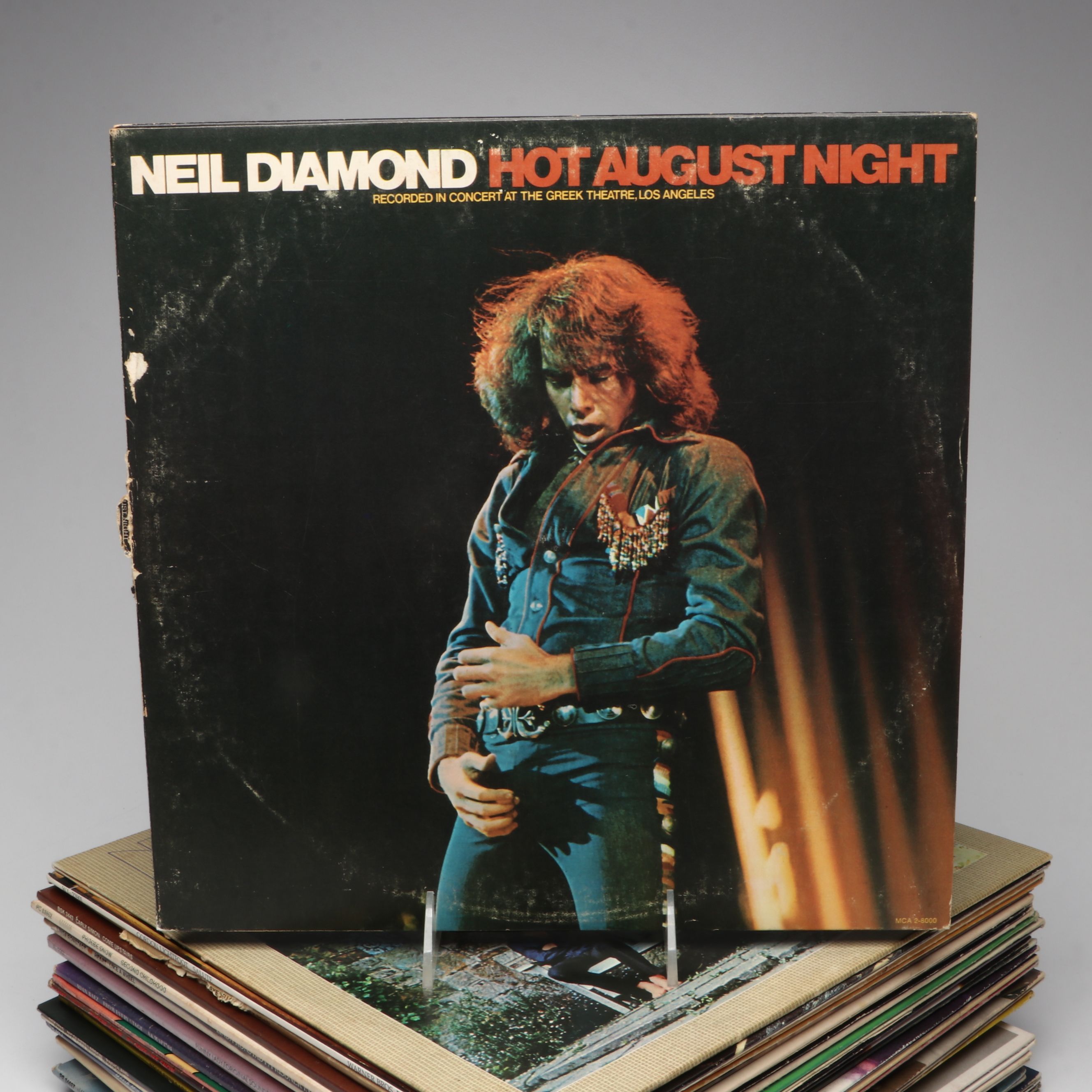 Elton John, Emmylou Harris, Billy Joel and Other Vinyl Record Albums