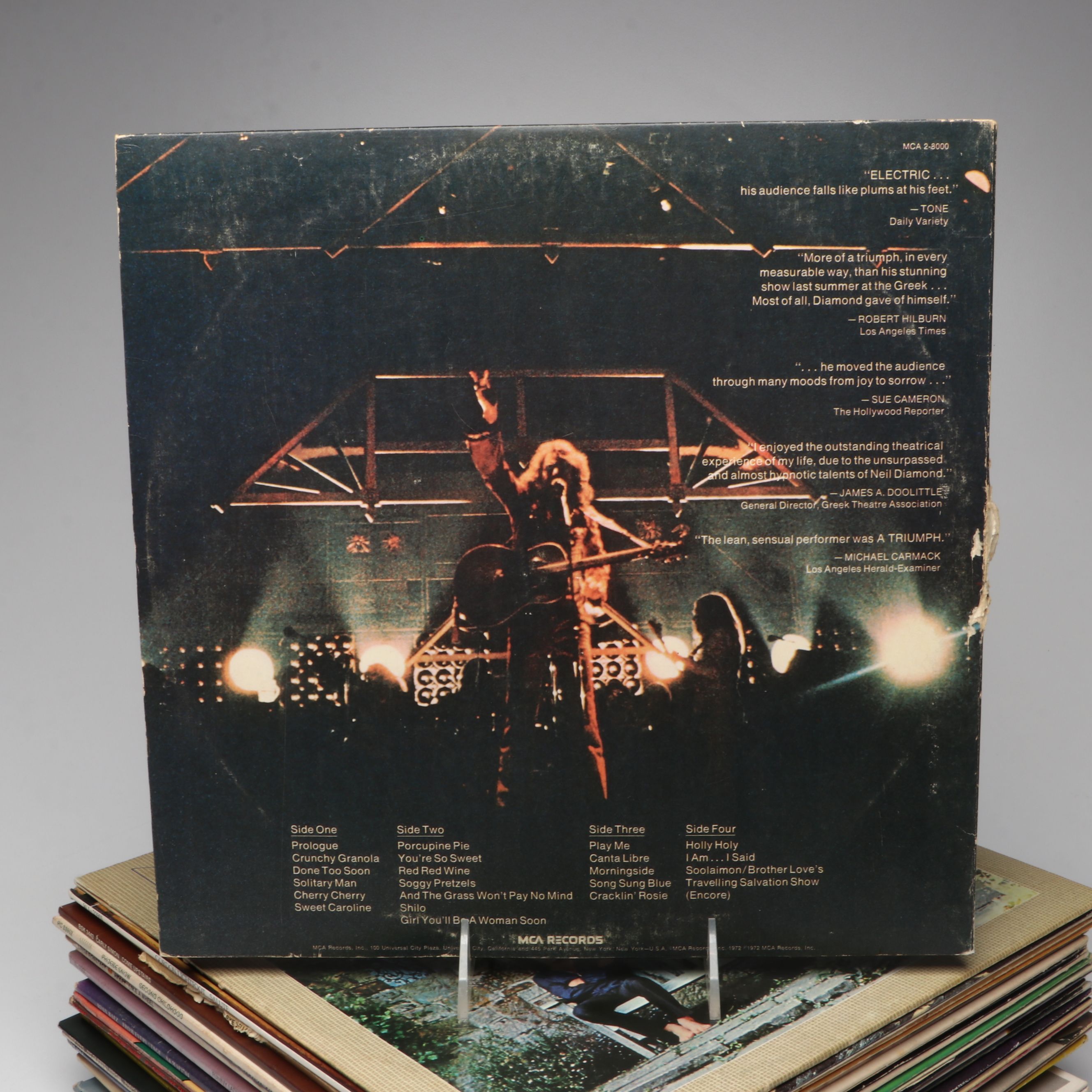 Elton John, Emmylou Harris, Billy Joel and Other Vinyl Record Albums