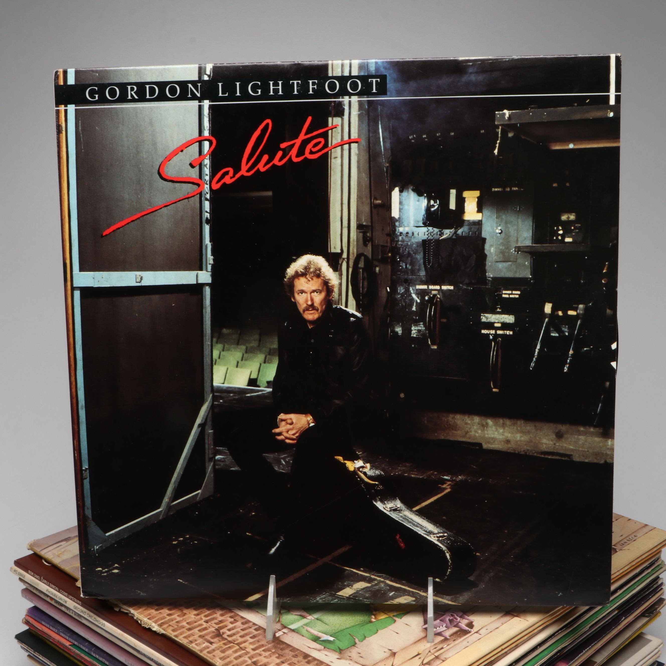 Elton John, Emmylou Harris, Billy Joel and Other Vinyl Record Albums