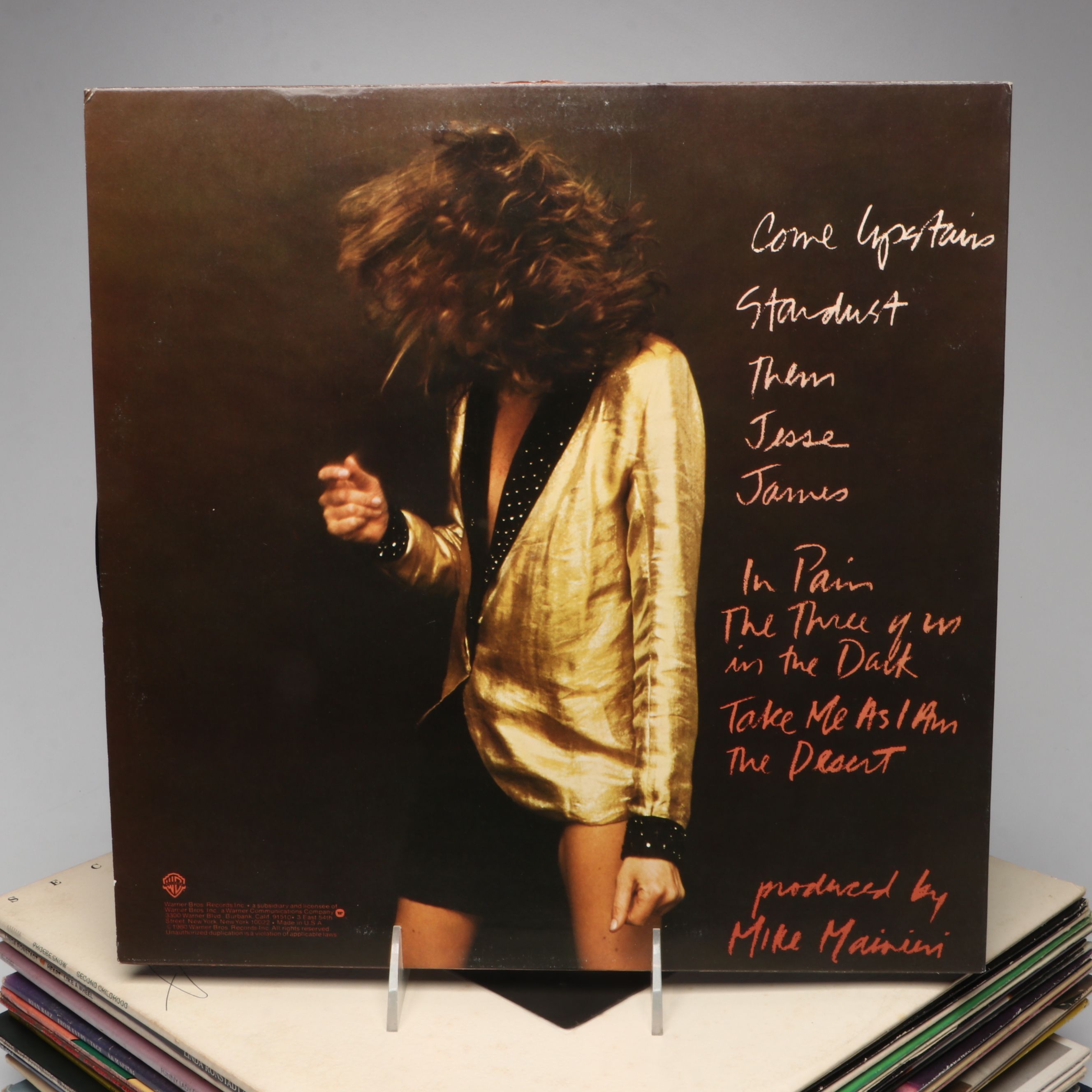 Elton John, Emmylou Harris, Billy Joel and Other Vinyl Record Albums