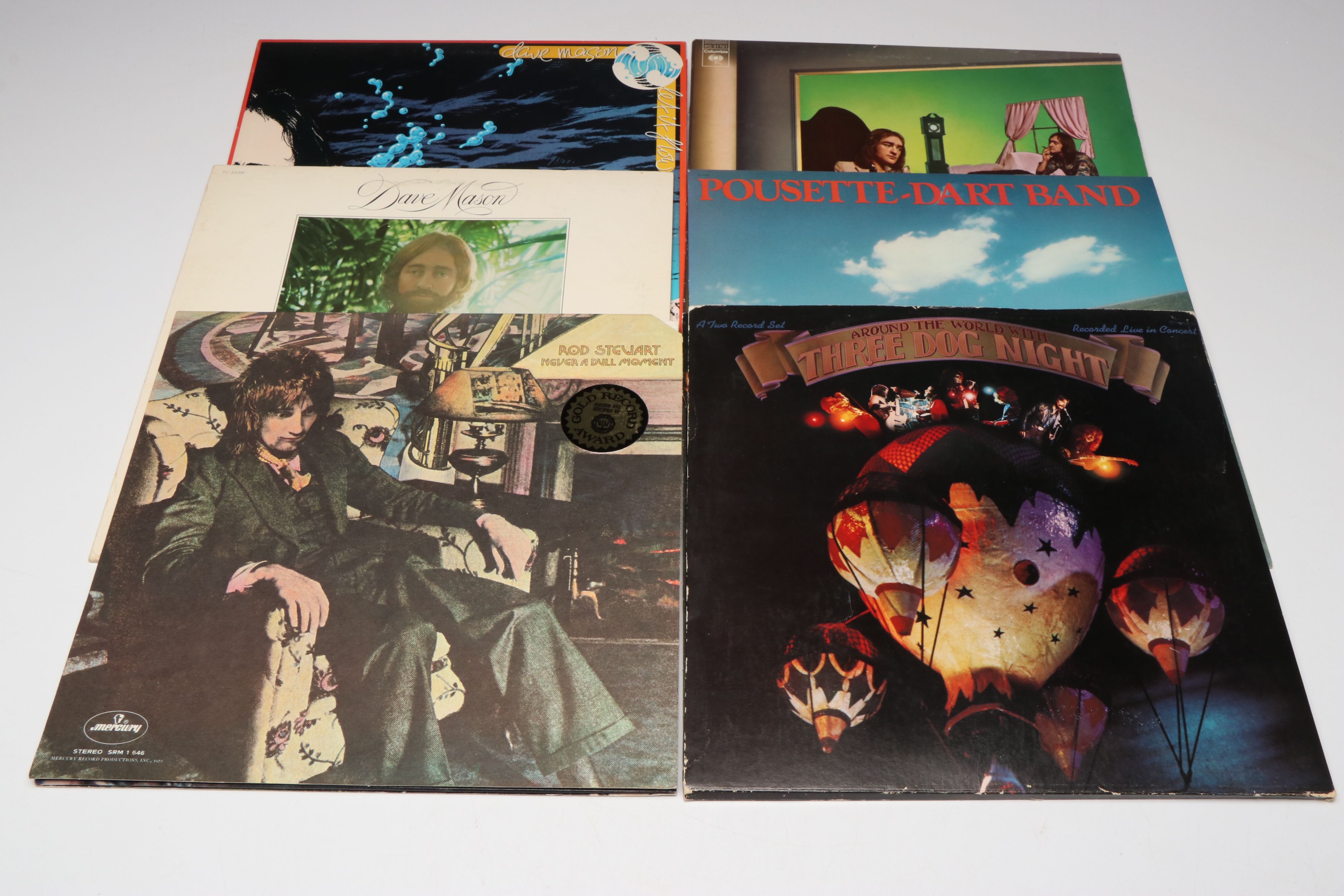 Elton John, Jethro Tull, Billy Joel and Other Vinyl Record Albums