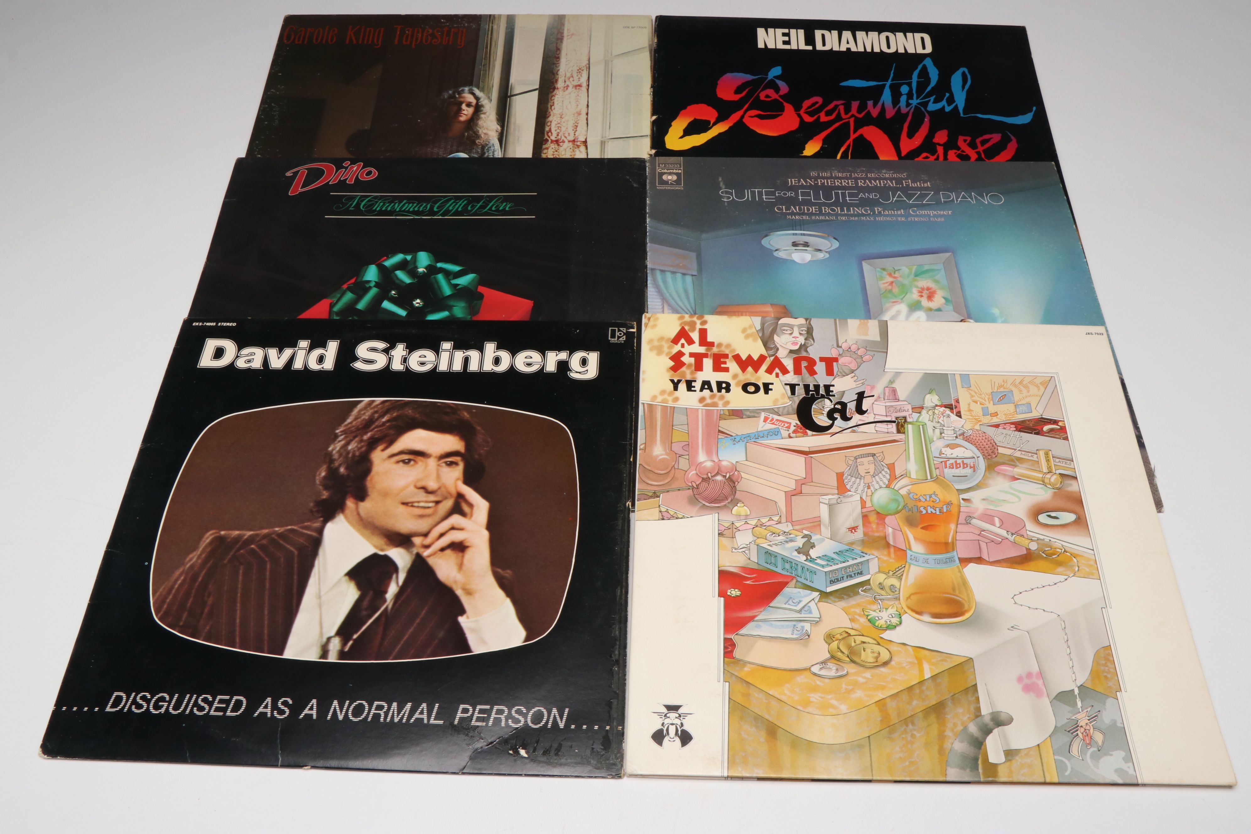 Elton John, Jethro Tull, Billy Joel and Other Vinyl Record Albums