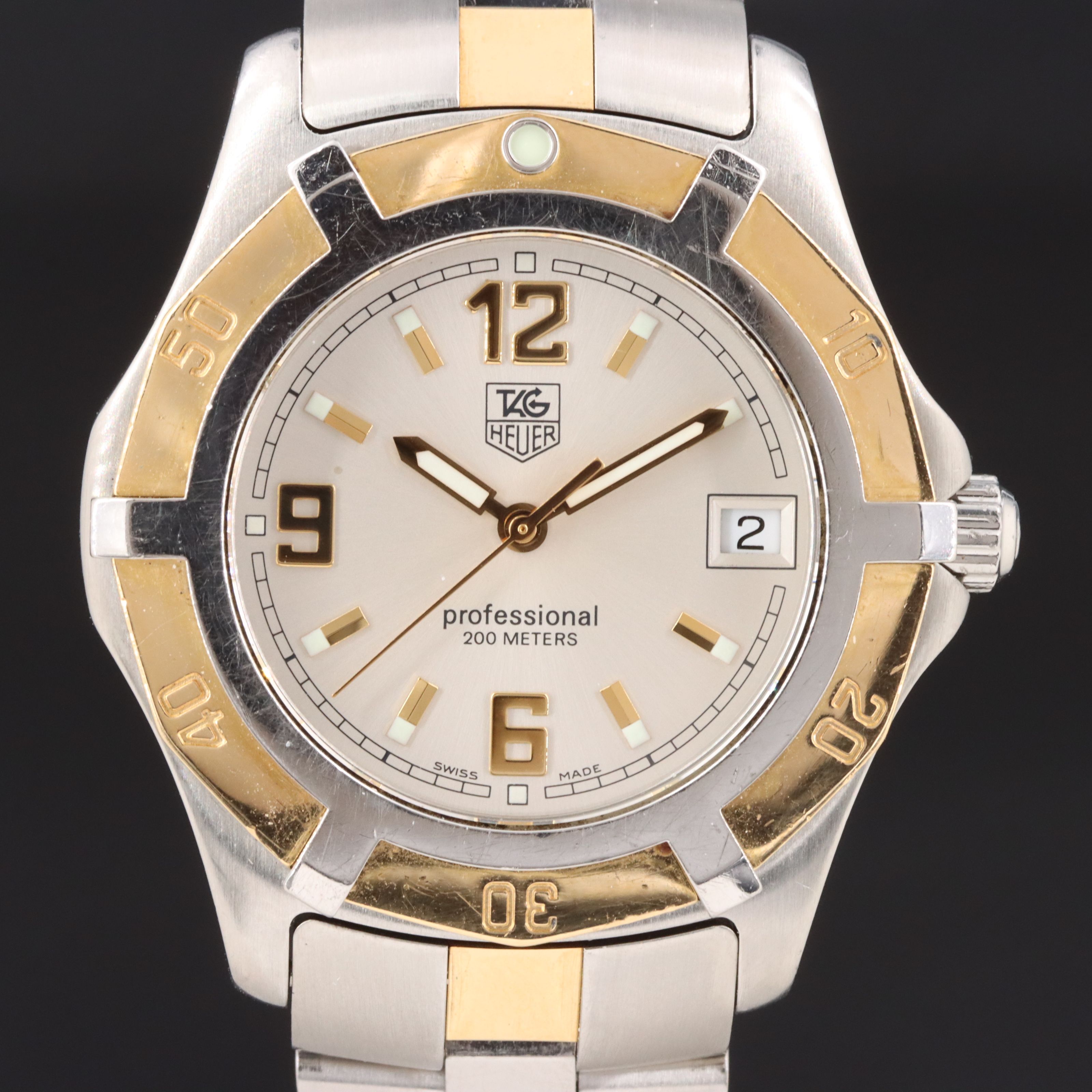 TAG Heuer 2000 Exclusive 18K/Steel Watch WN1153-0