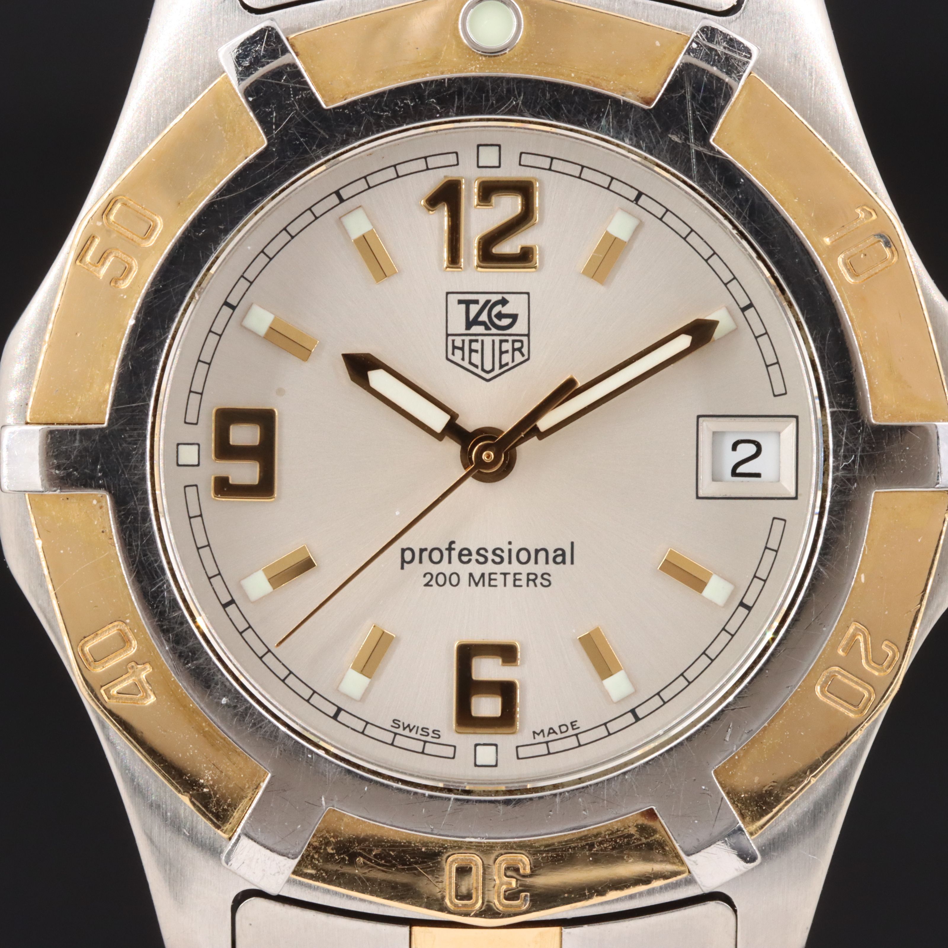 TAG Heuer 2000 Exclusive 18K/Steel Watch WN1153-0