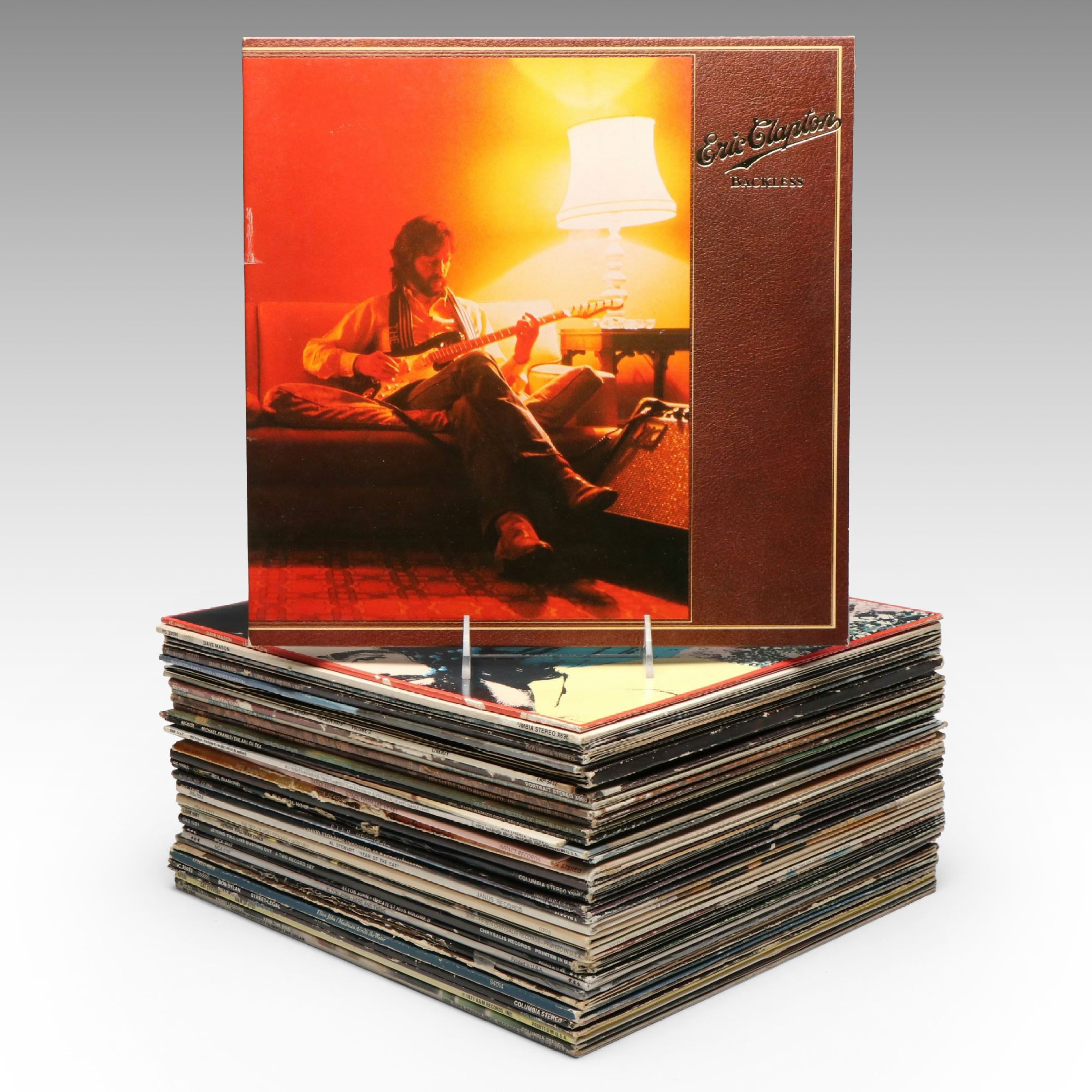 Elton John, Jethro Tull, Billy Joel and Other Vinyl Record Albums