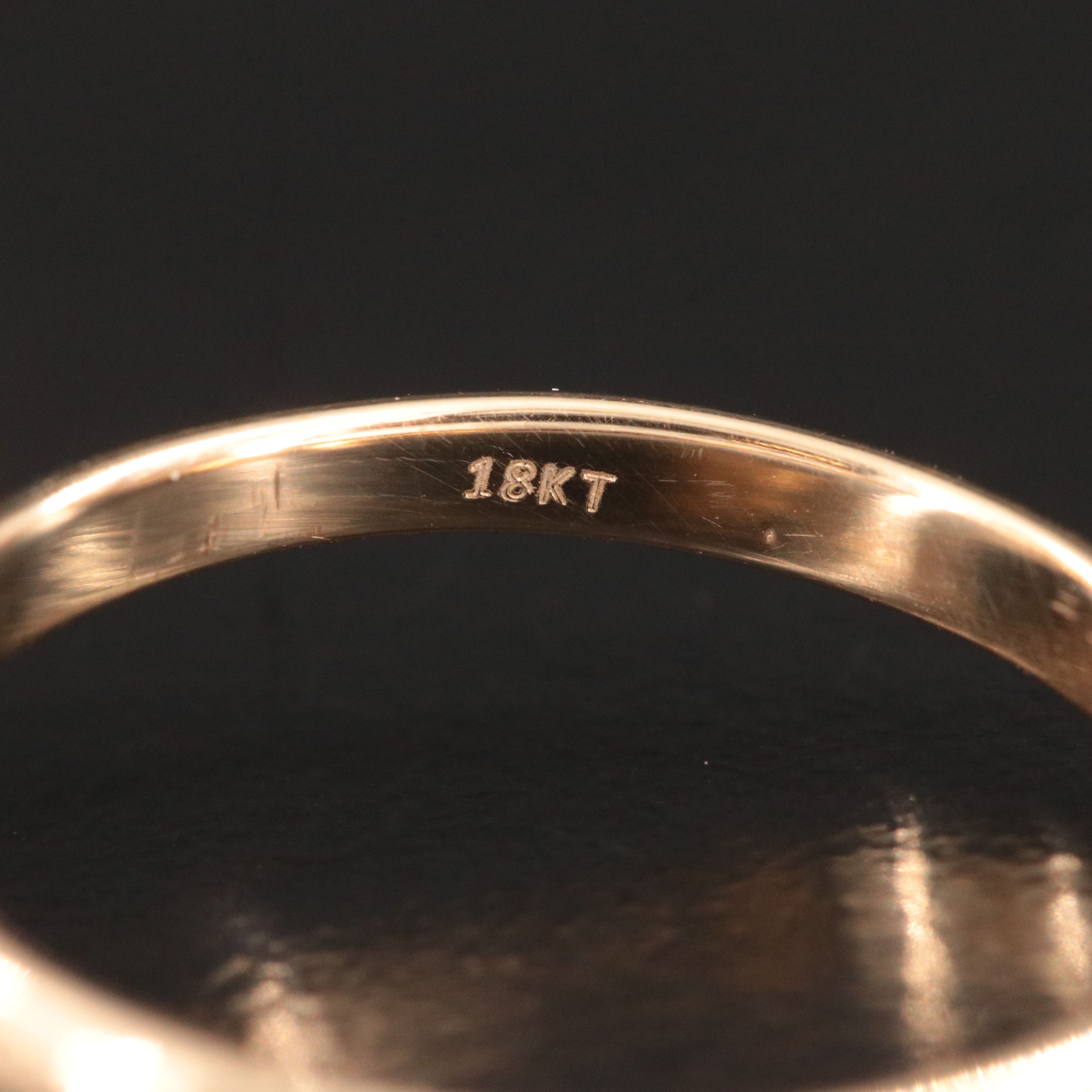 18K 5.09 CT Lab Grown Diamond Solitaire Ring with IGI Report