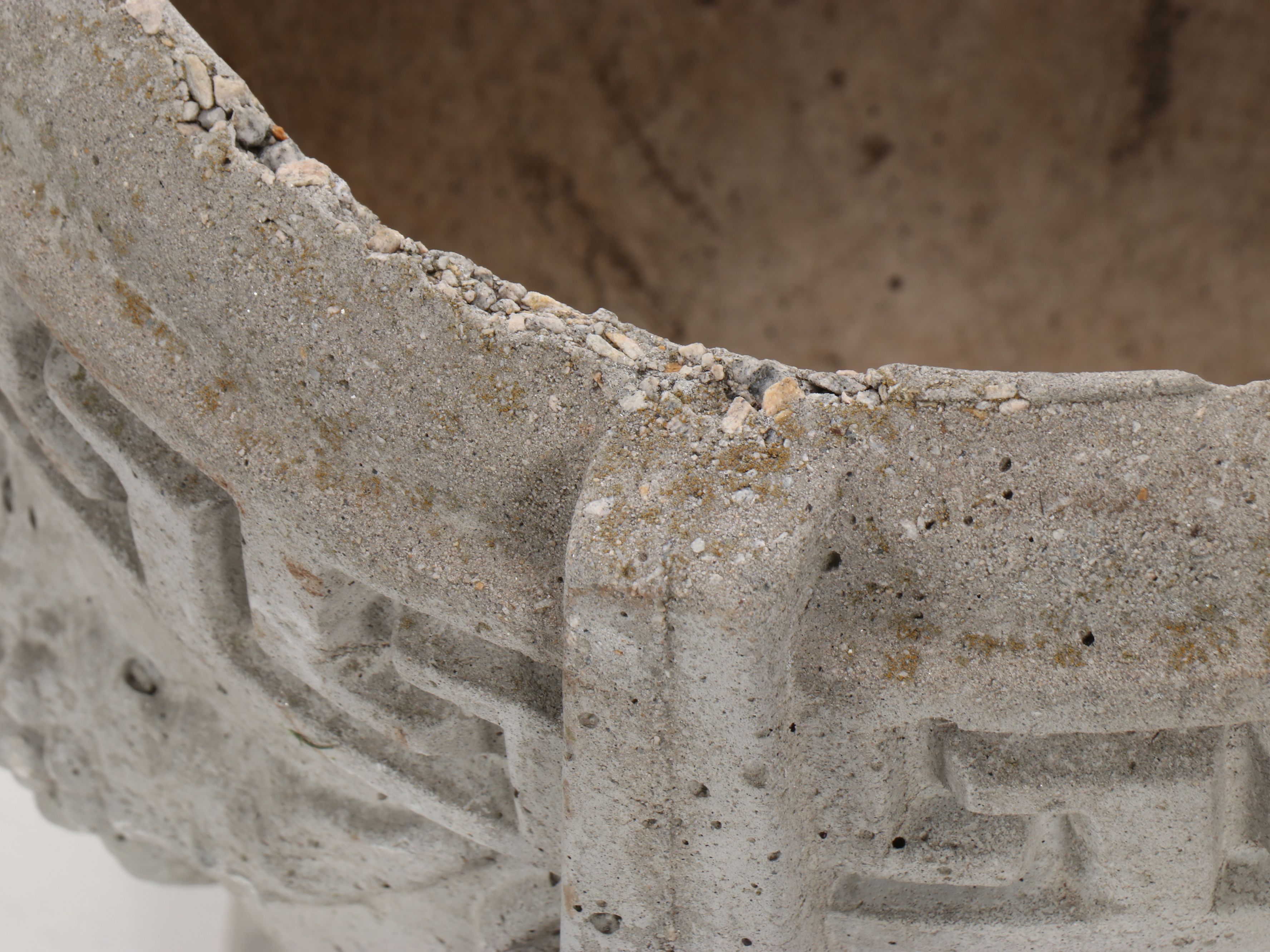 Neoclassical Style Cast Concrete Planters