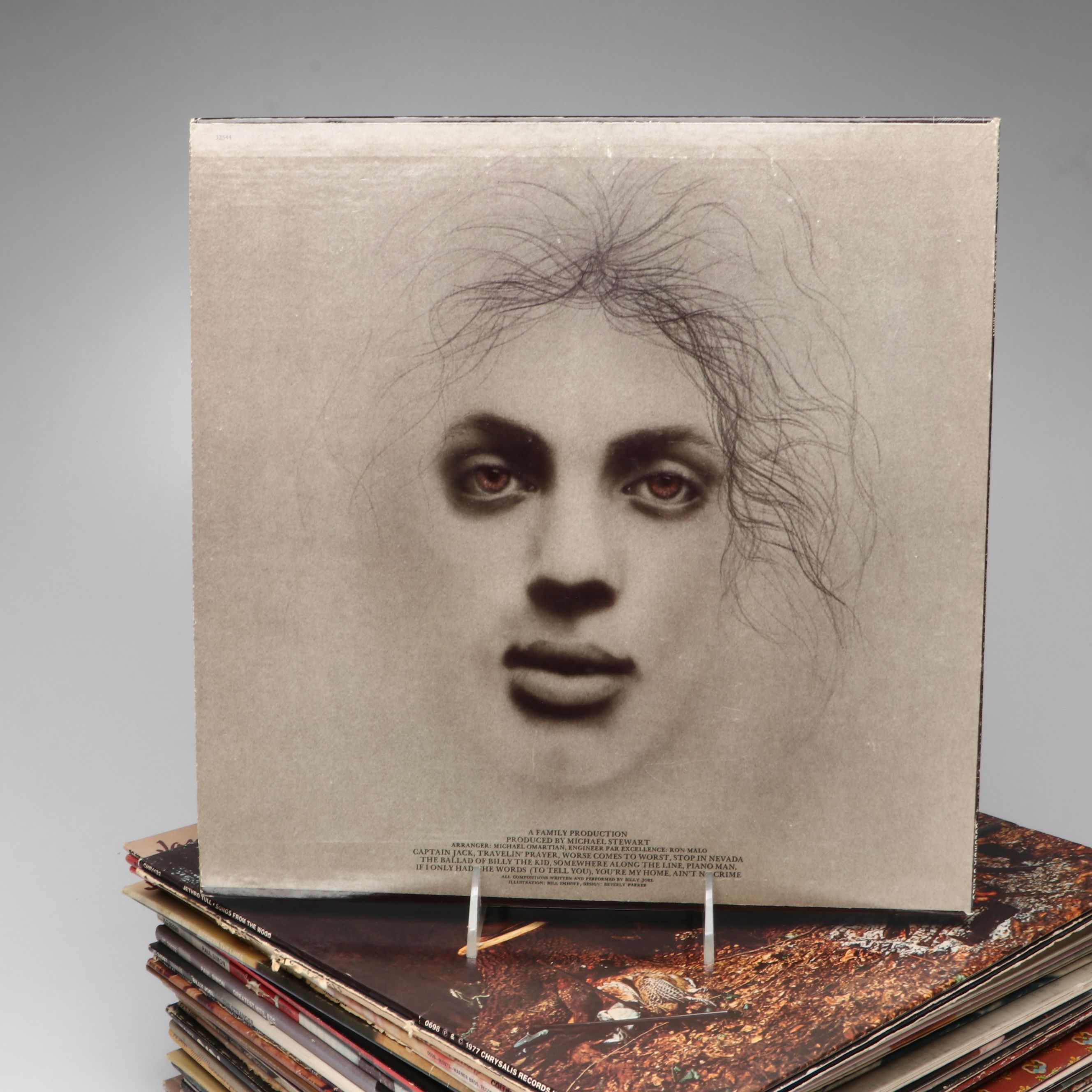 Jethro Tull, Billy Joel, Joni Mitchell and Other Vinyl Record Albums