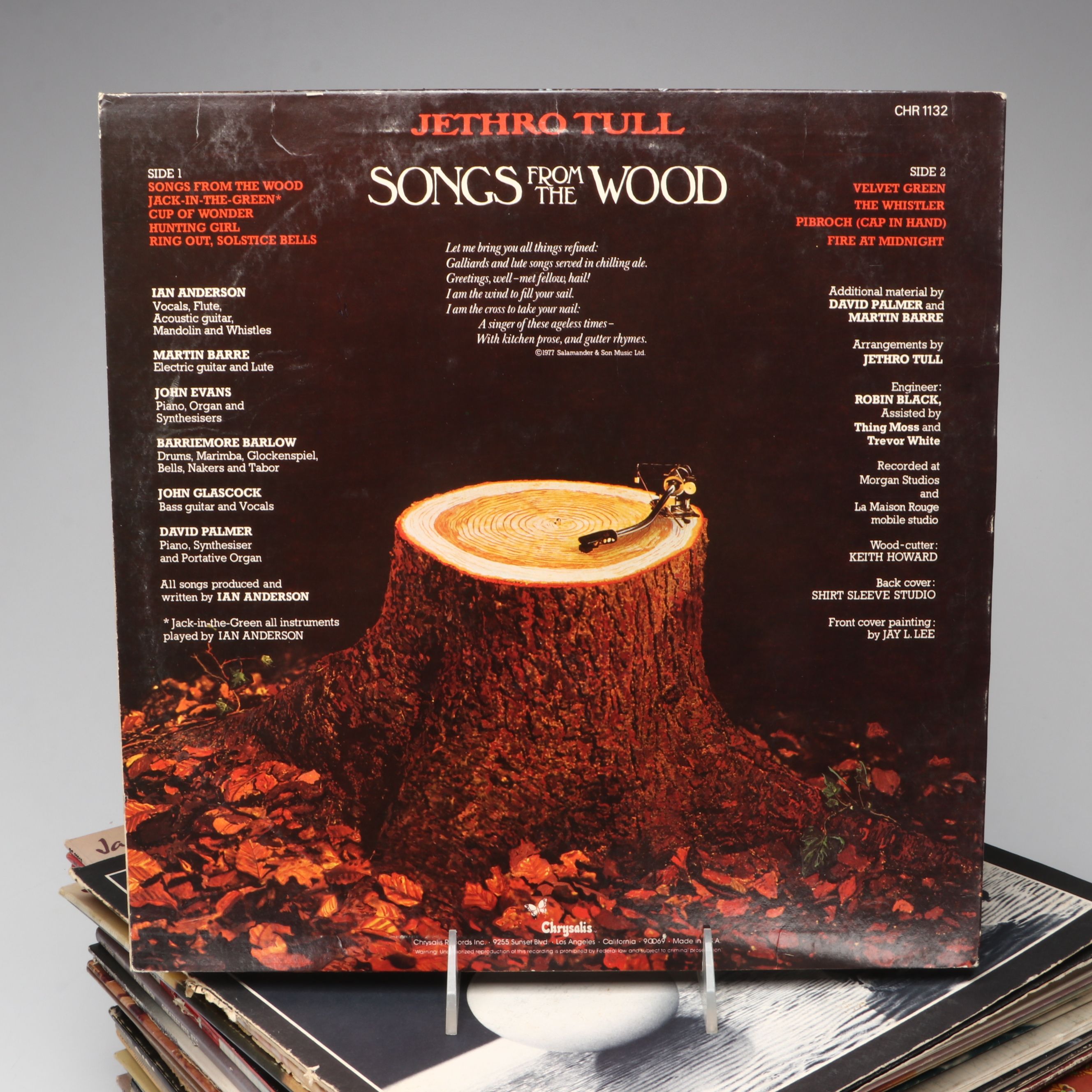 Jethro Tull, Billy Joel, Joni Mitchell and Other Vinyl Record Albums