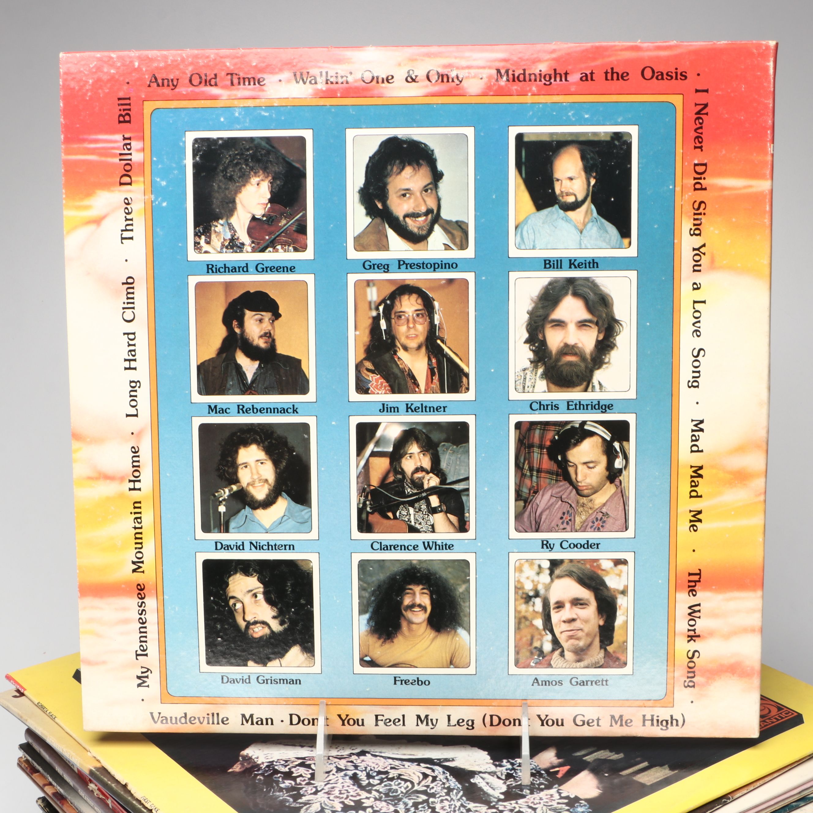 Jethro Tull, Billy Joel, Joni Mitchell and Other Vinyl Record Albums