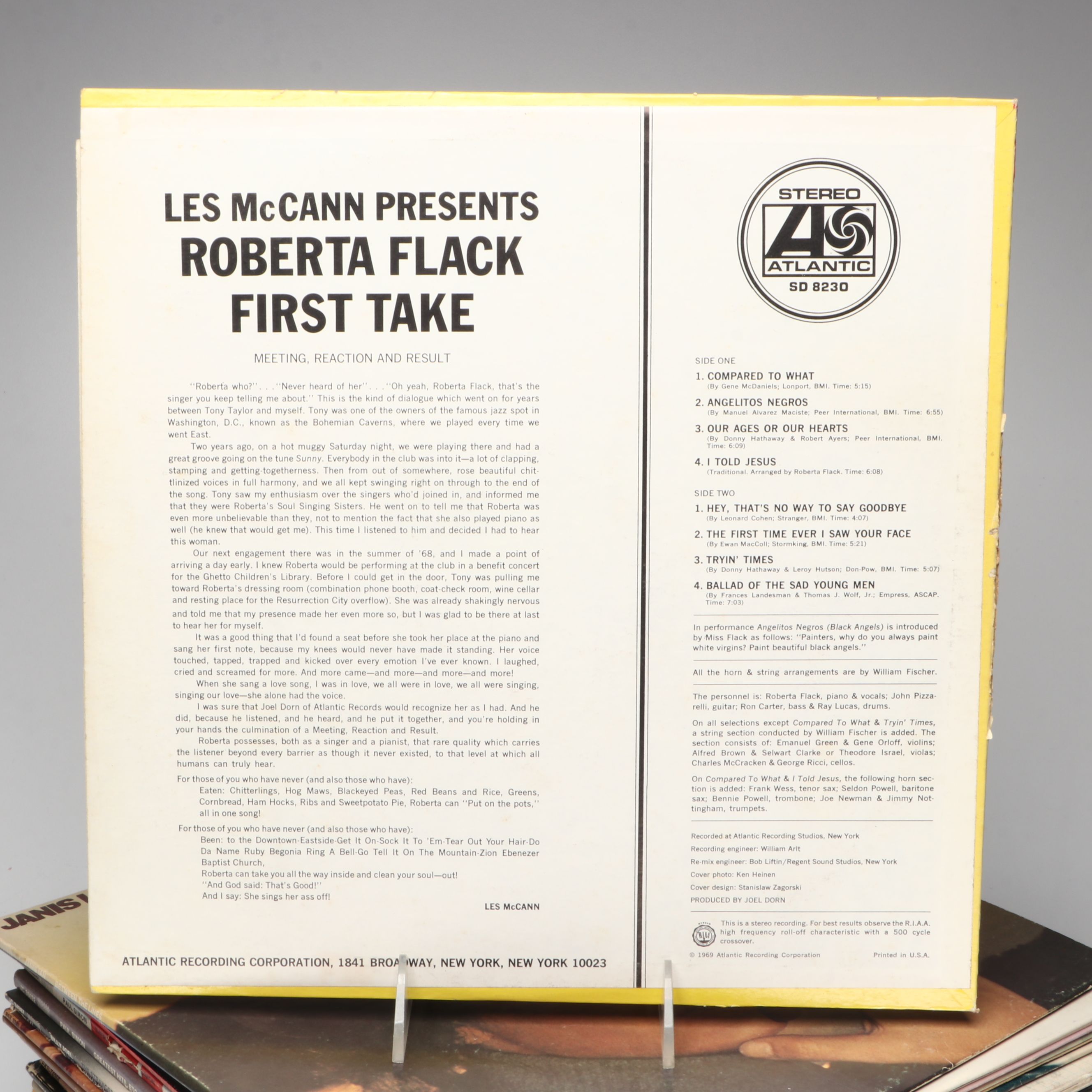 Jethro Tull, Billy Joel, Joni Mitchell and Other Vinyl Record Albums