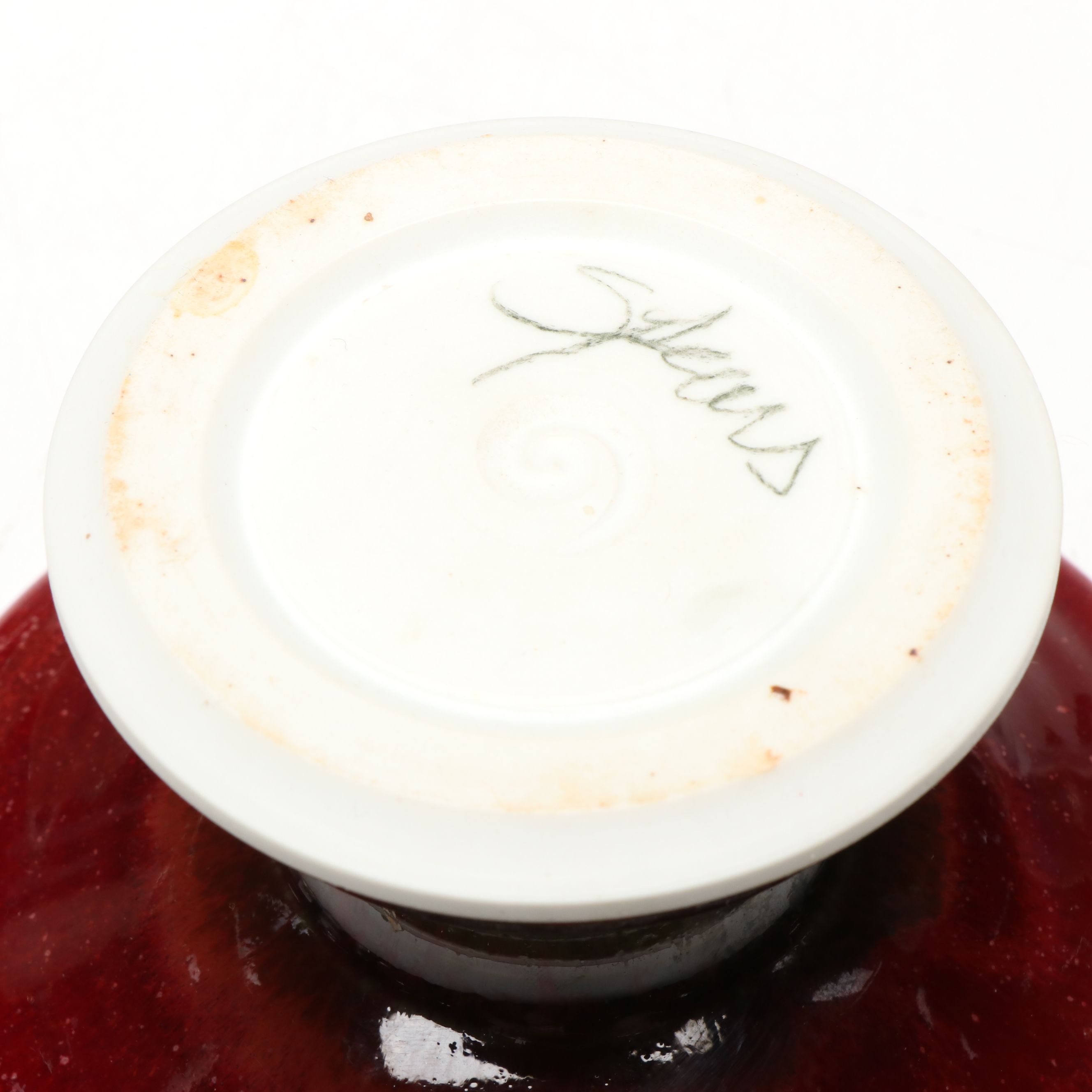 Larry Spears Drip Glaze Flower Frog with Other Art Pottery Frog and Bowl