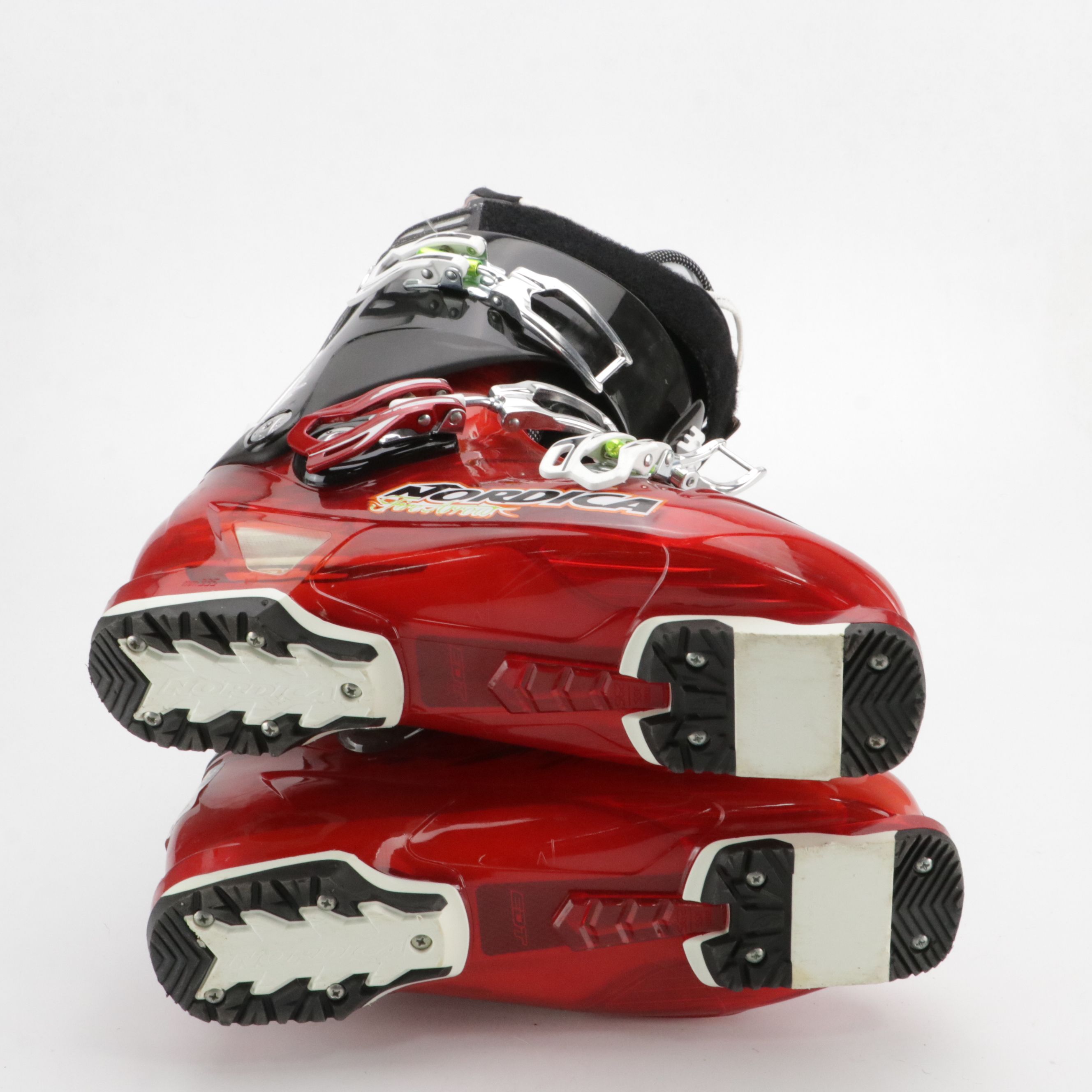 Nordica "Fire Arrow F3" Black and Red Ski Boots