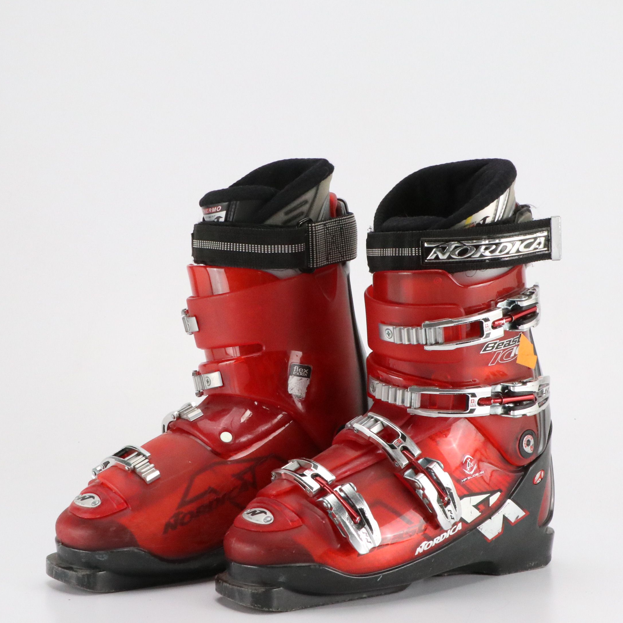 Nordica "Beast 10" Red Downhill Ski Boots