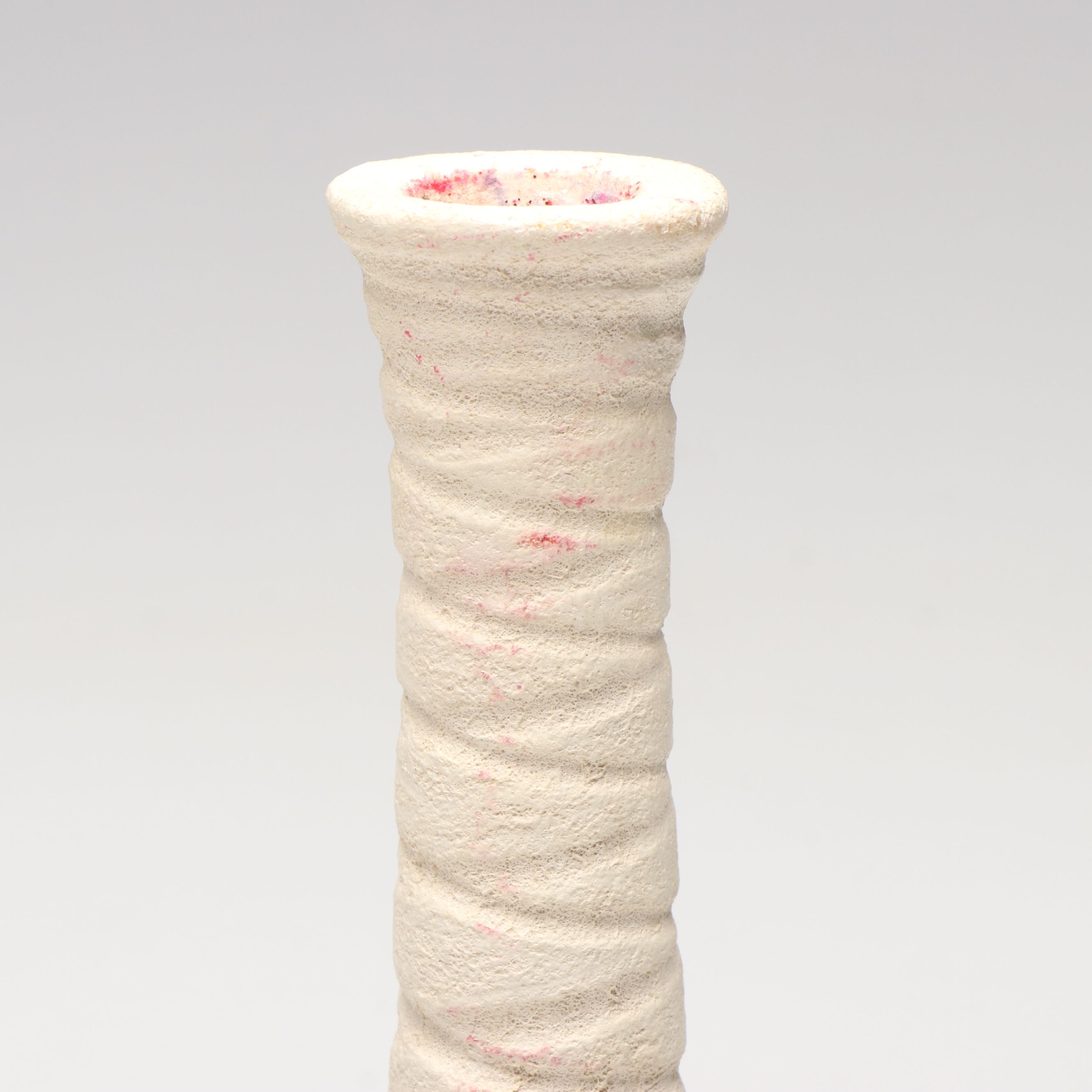 Wayne Bates Sgraffito Jar with Owl Creek Pelican Planter and Other Candlestick