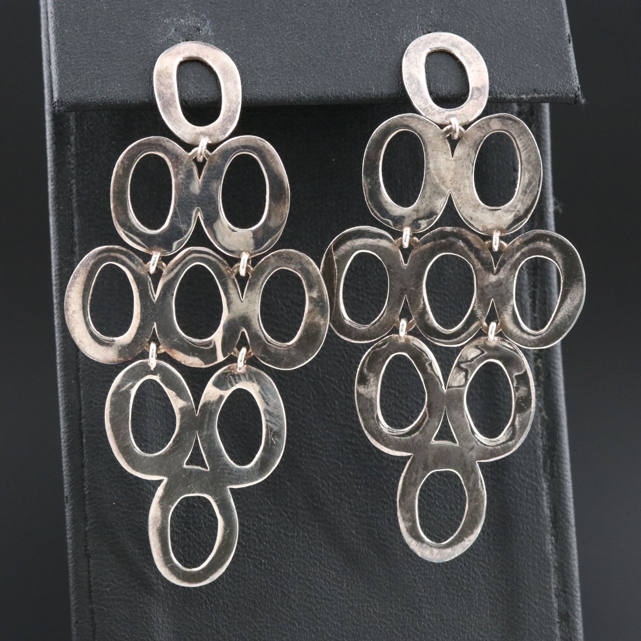 Ippolita Sterling Open Oval Cascade Earrings
