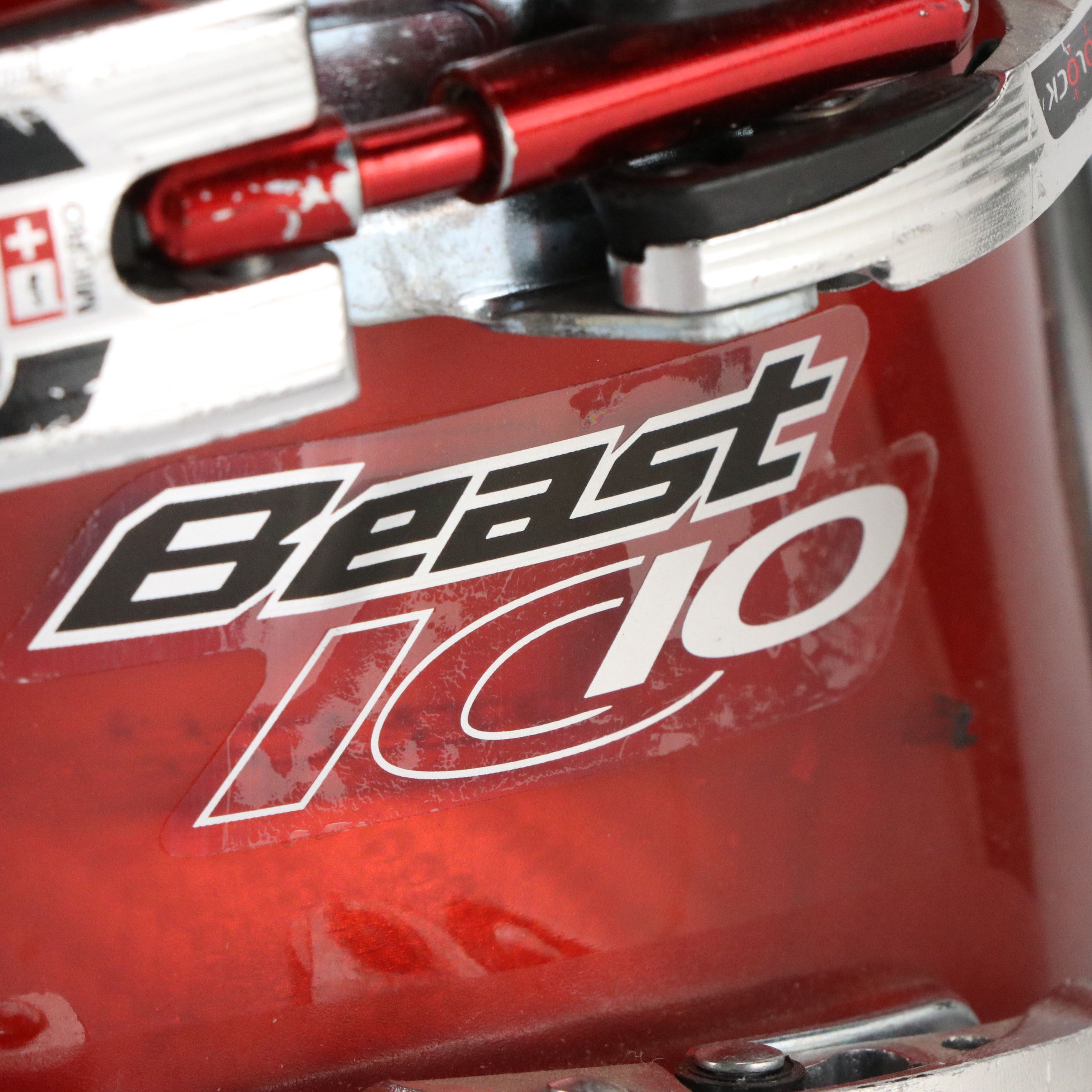 Nordica "Beast 10" Red Downhill Ski Boots