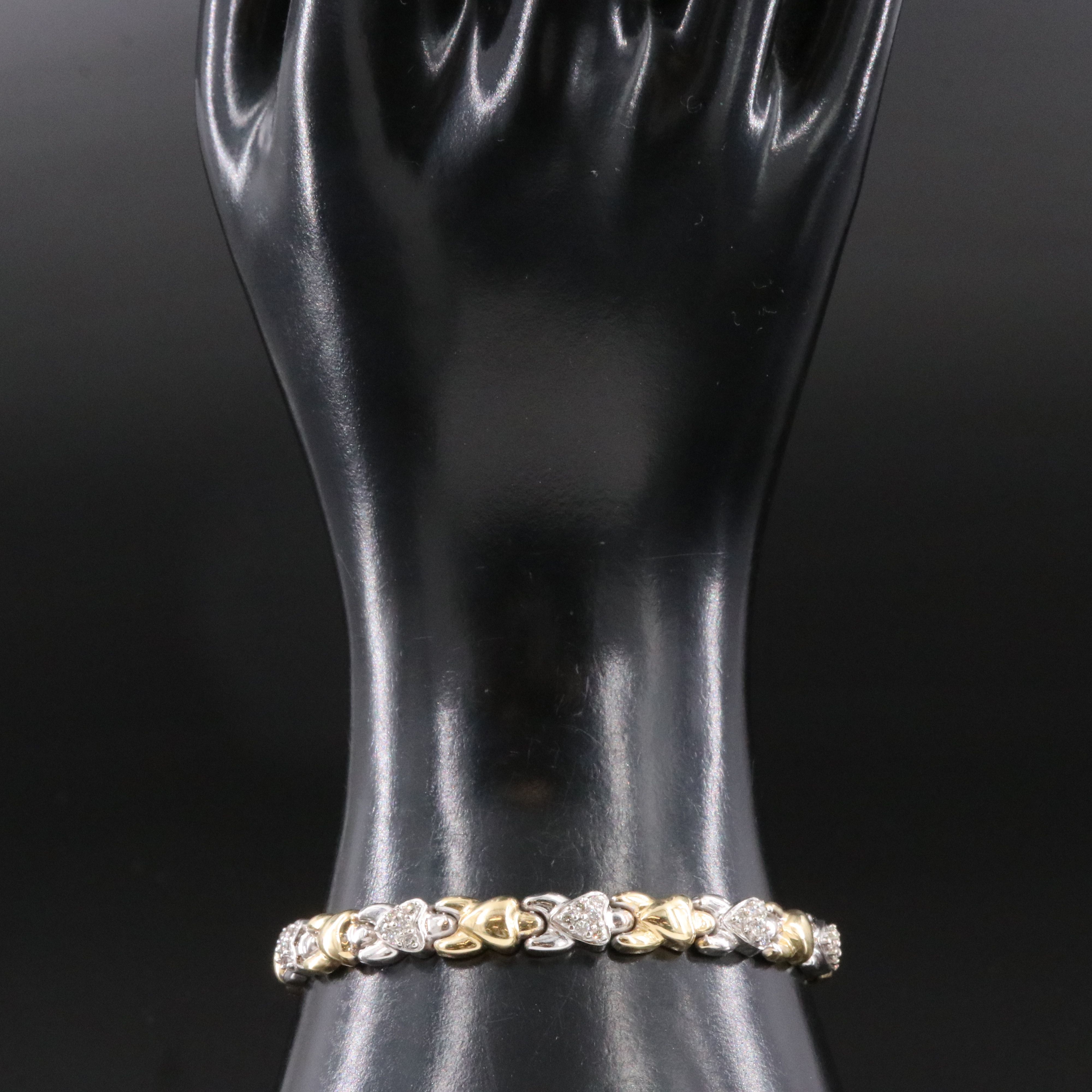 14K 1.01 CTW Diamond Bracelet