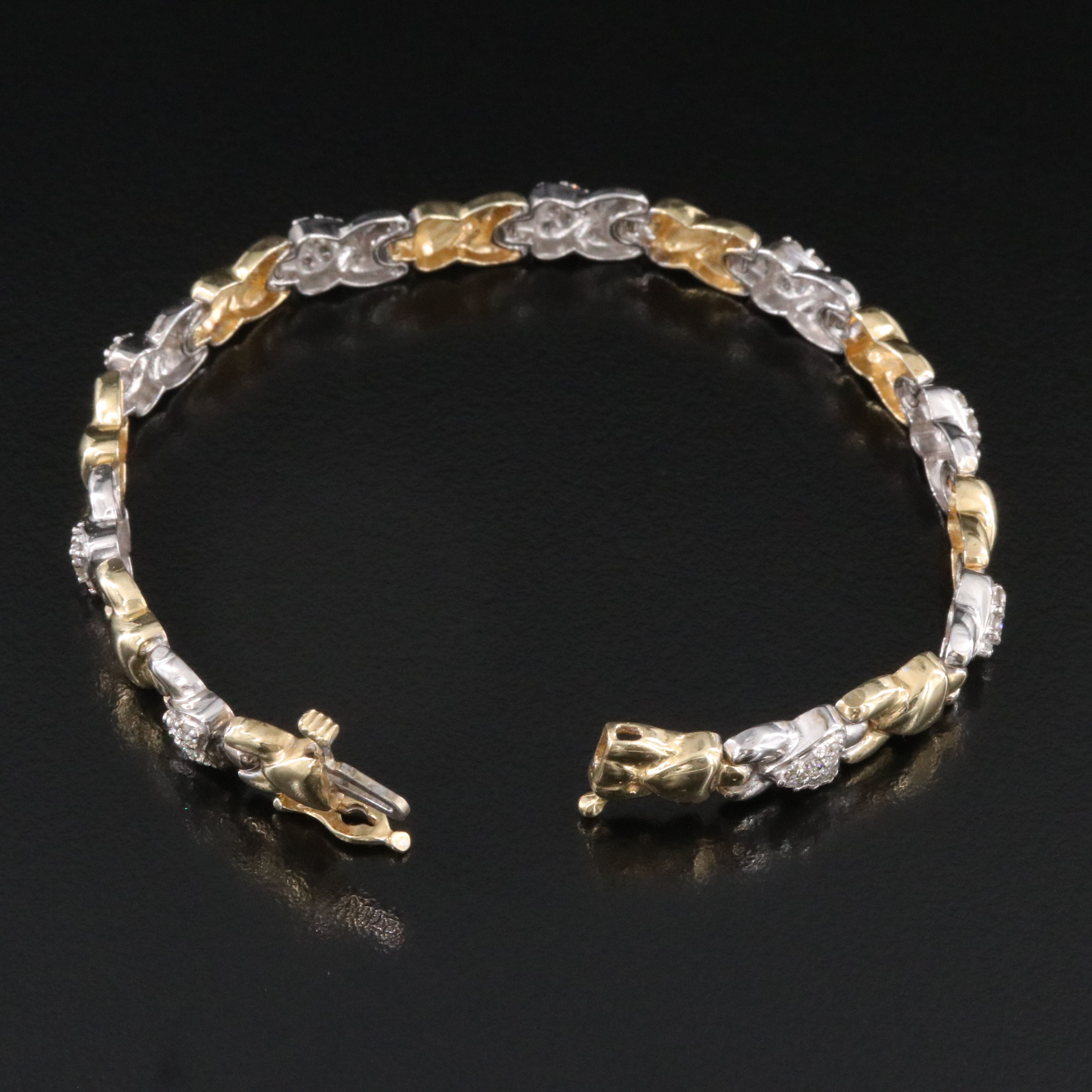 14K 1.01 CTW Diamond Bracelet
