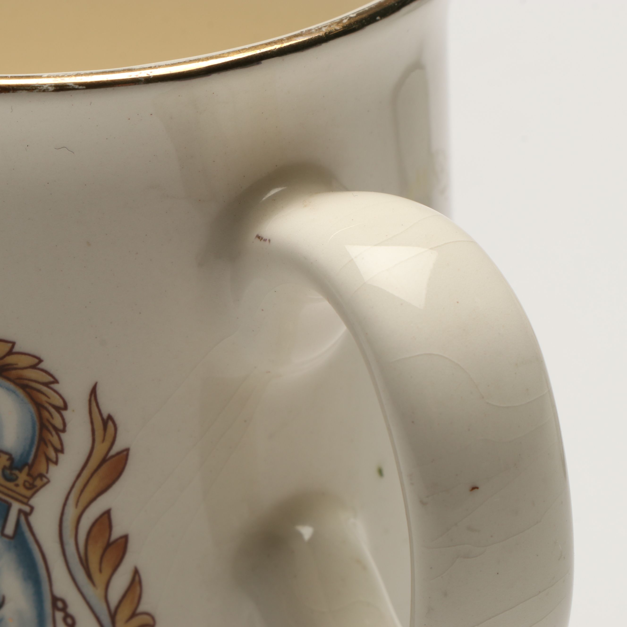 Royal Doulton Elizabeth II Coronation and Other Commemorative Ceramic Mugs