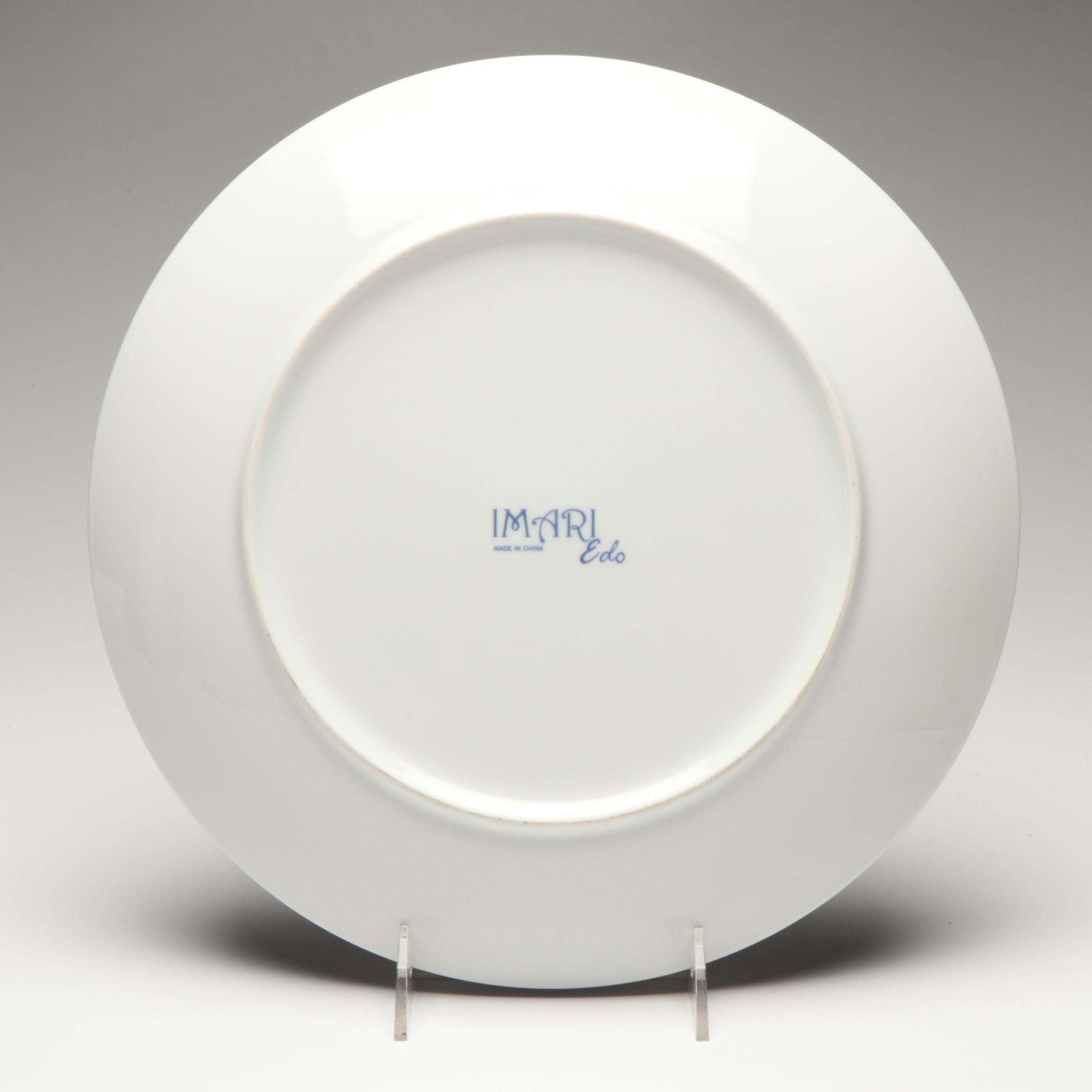 Chinese "Imari Edo" Porcelain Round Platter, Late 20th Century