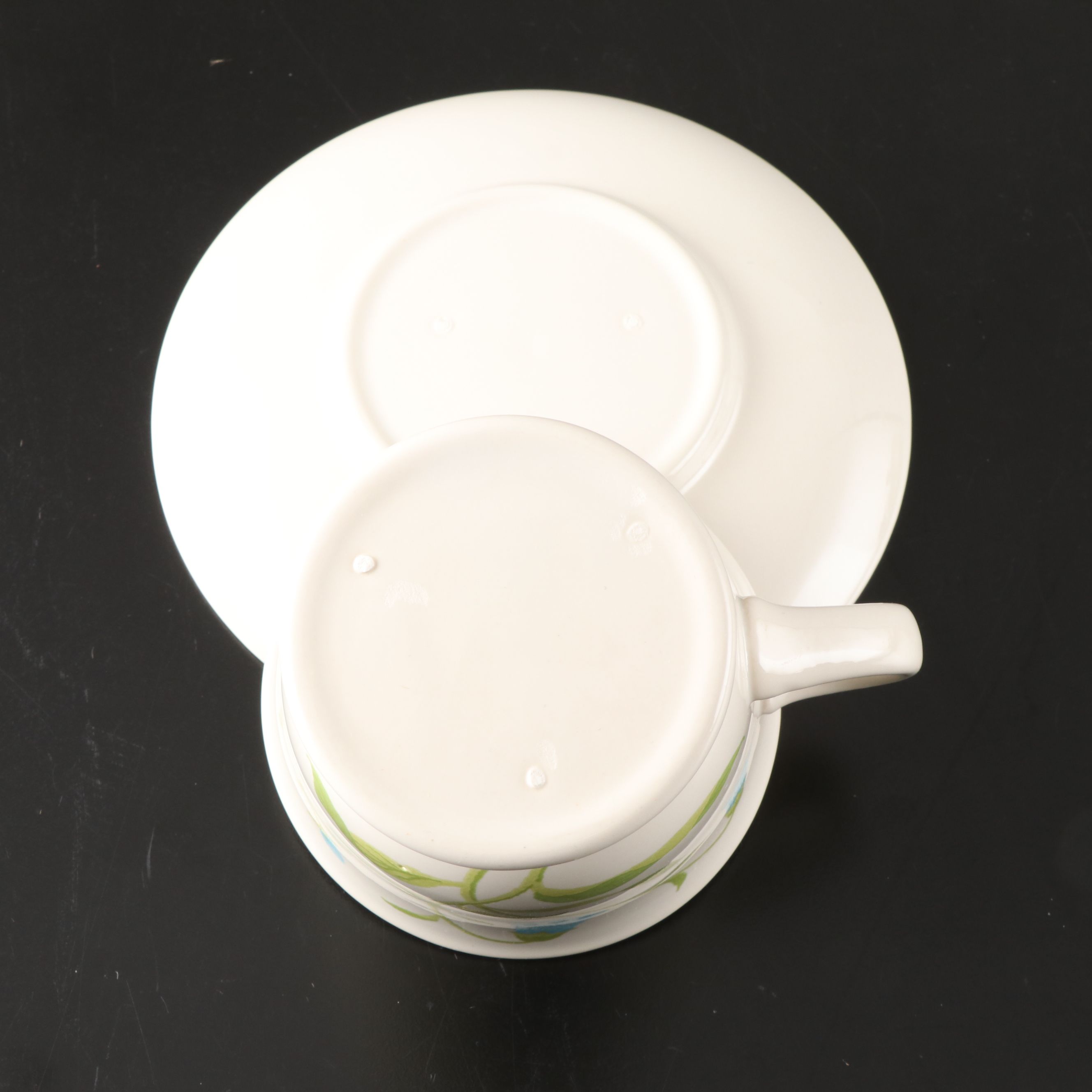 Franciscan "Blue Bell" Greenhouse Series Earthenware Plates and Dishes, 1970s