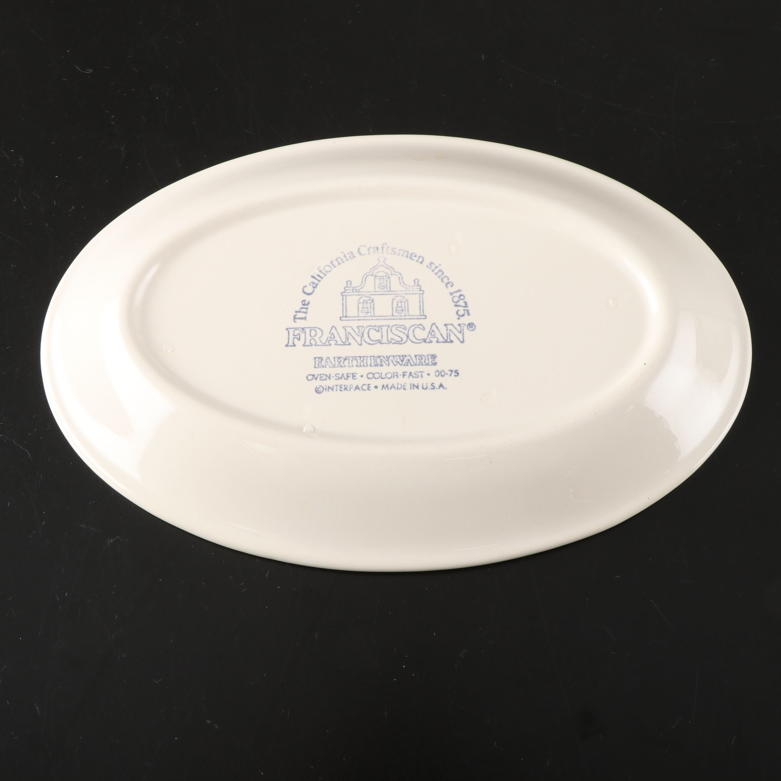 Franciscan "Blue Bell" Greenhouse Series Earthenware Plates and Dishes, 1970s