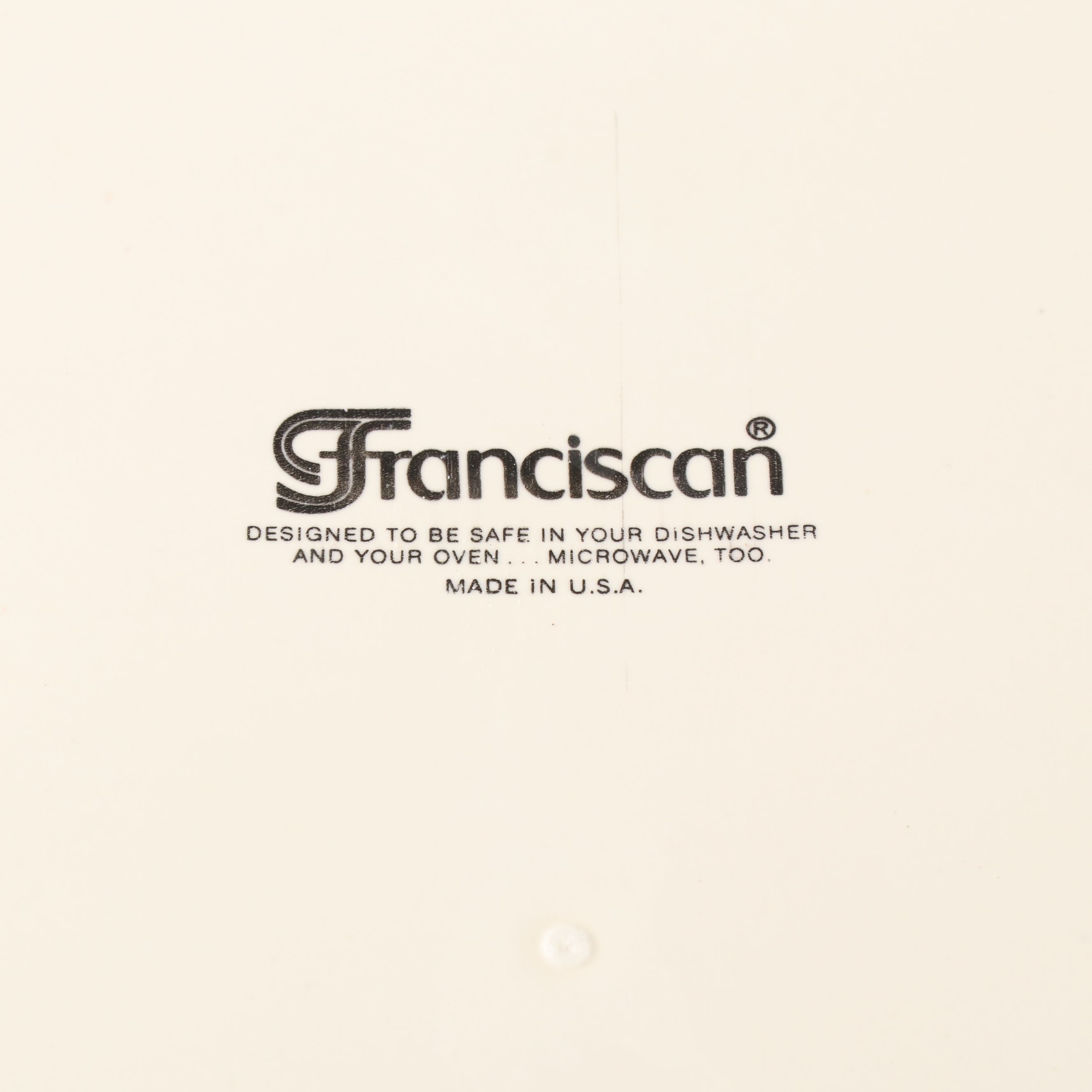 Franciscan "Blue Bell" Greenhouse Series Earthenware Plates and Dishes, 1970s