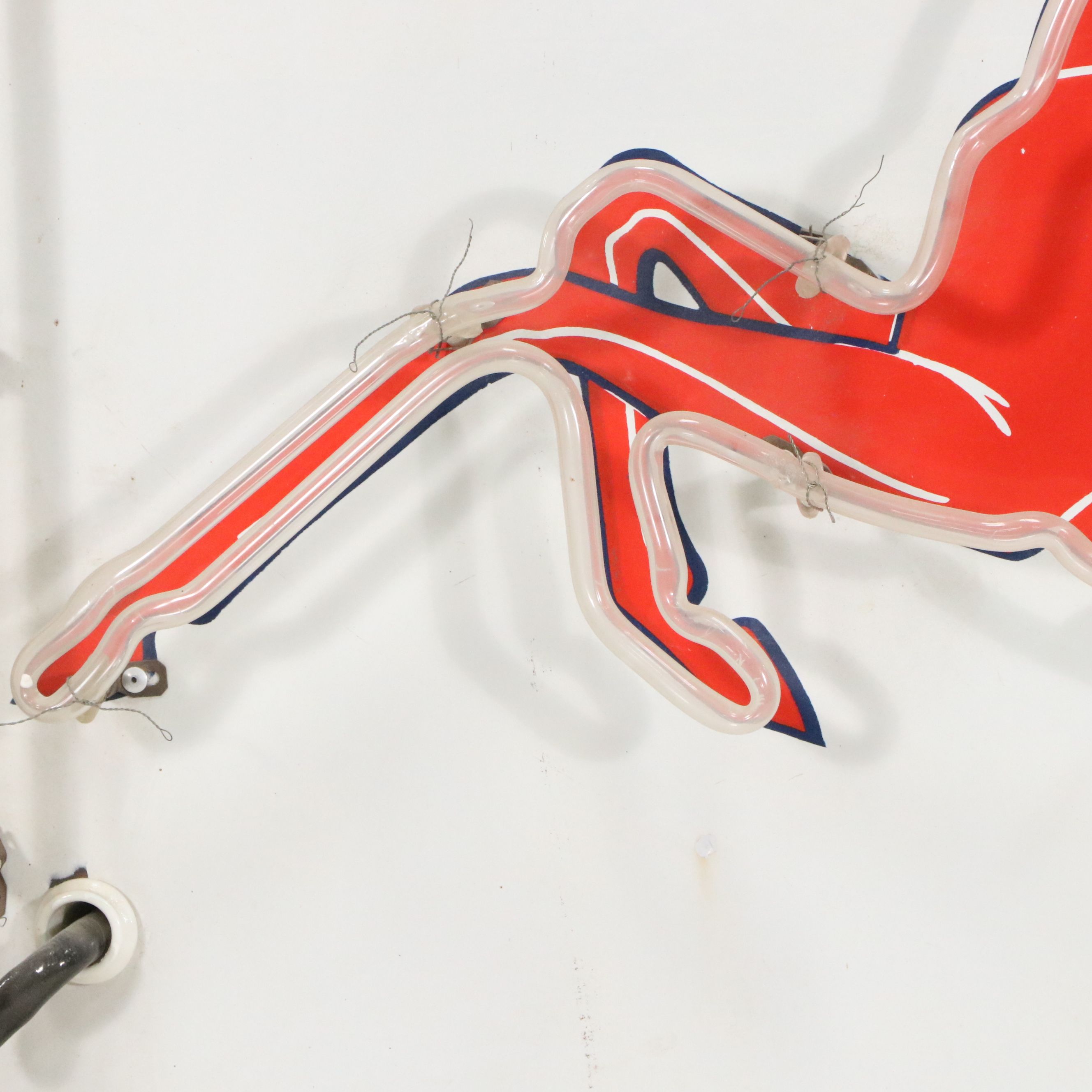 Mobilgas Socony-Vacuum Advertising Neon Sign