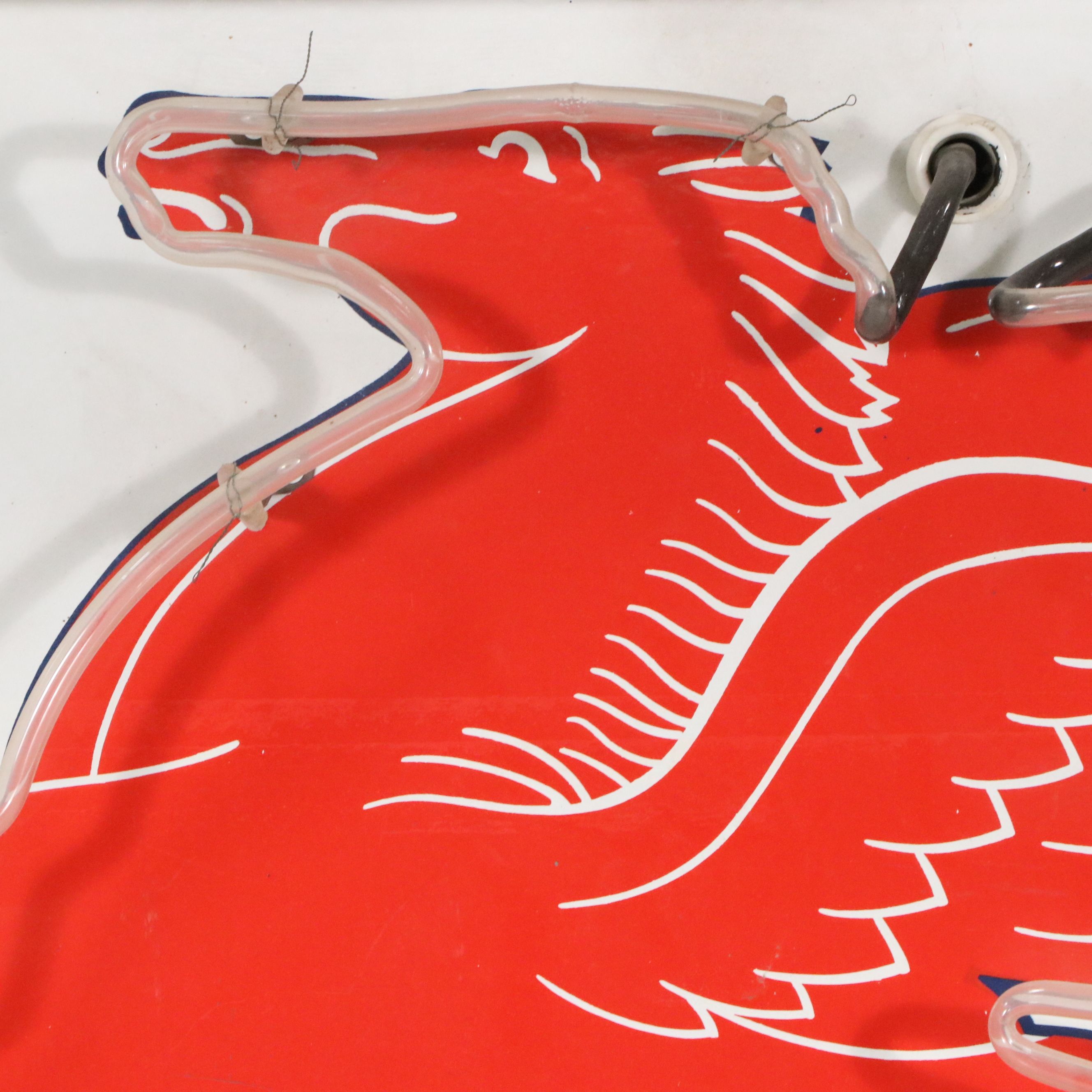 Mobilgas Socony-Vacuum Advertising Neon Sign