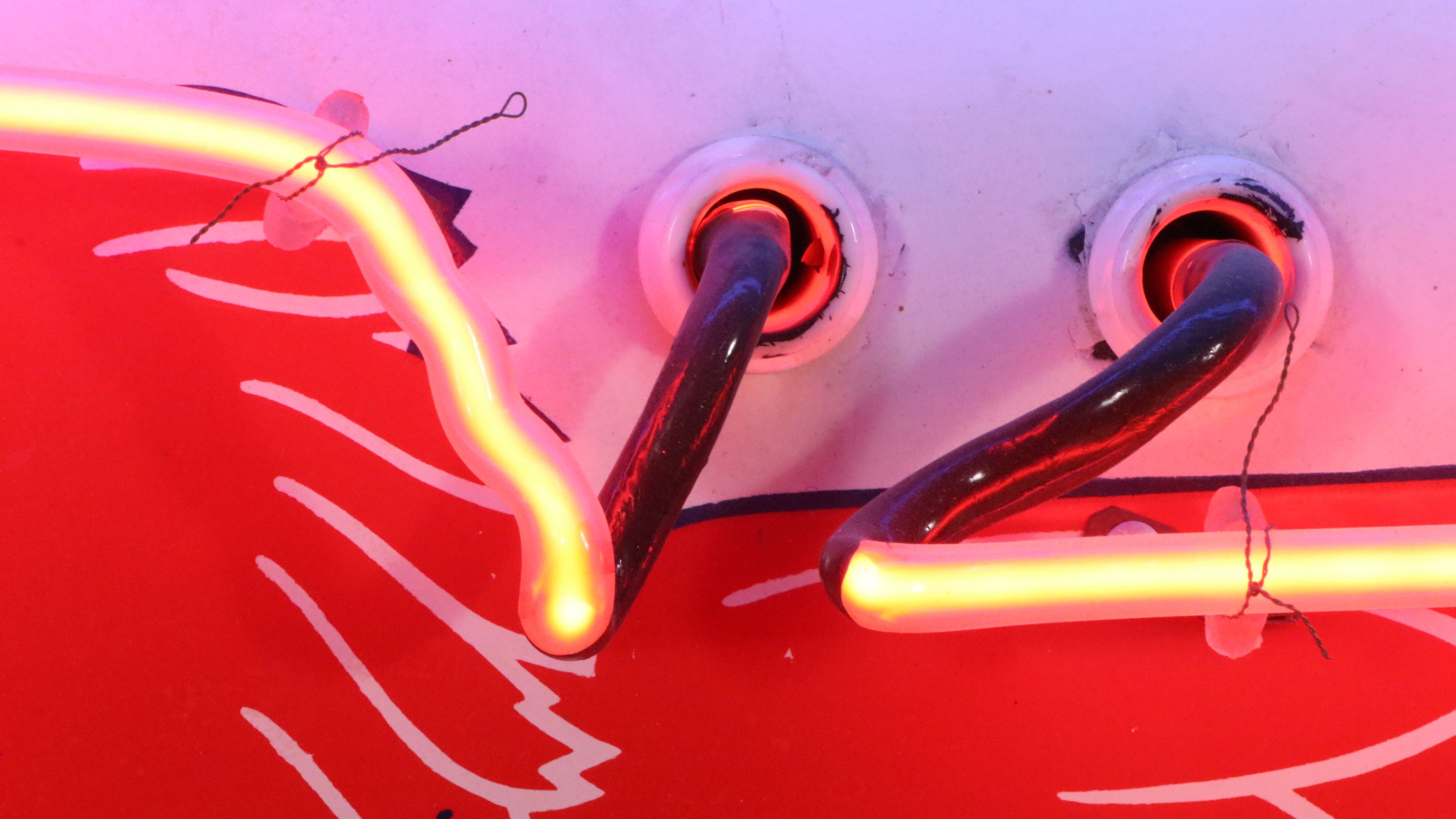 Mobilgas Socony-Vacuum Advertising Neon Sign