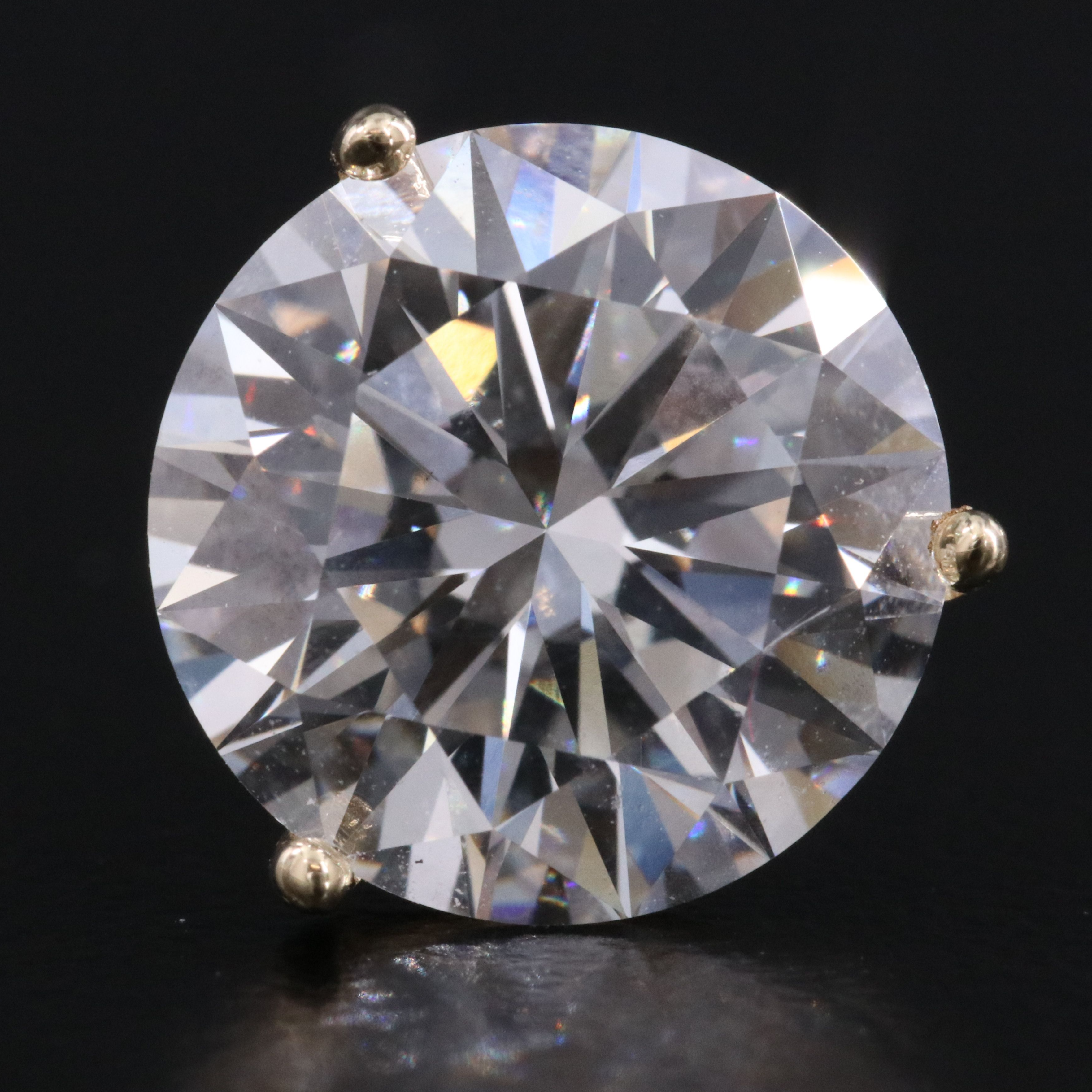 14K 10.00 CTW Lab Grown Diamond Stud Earrings