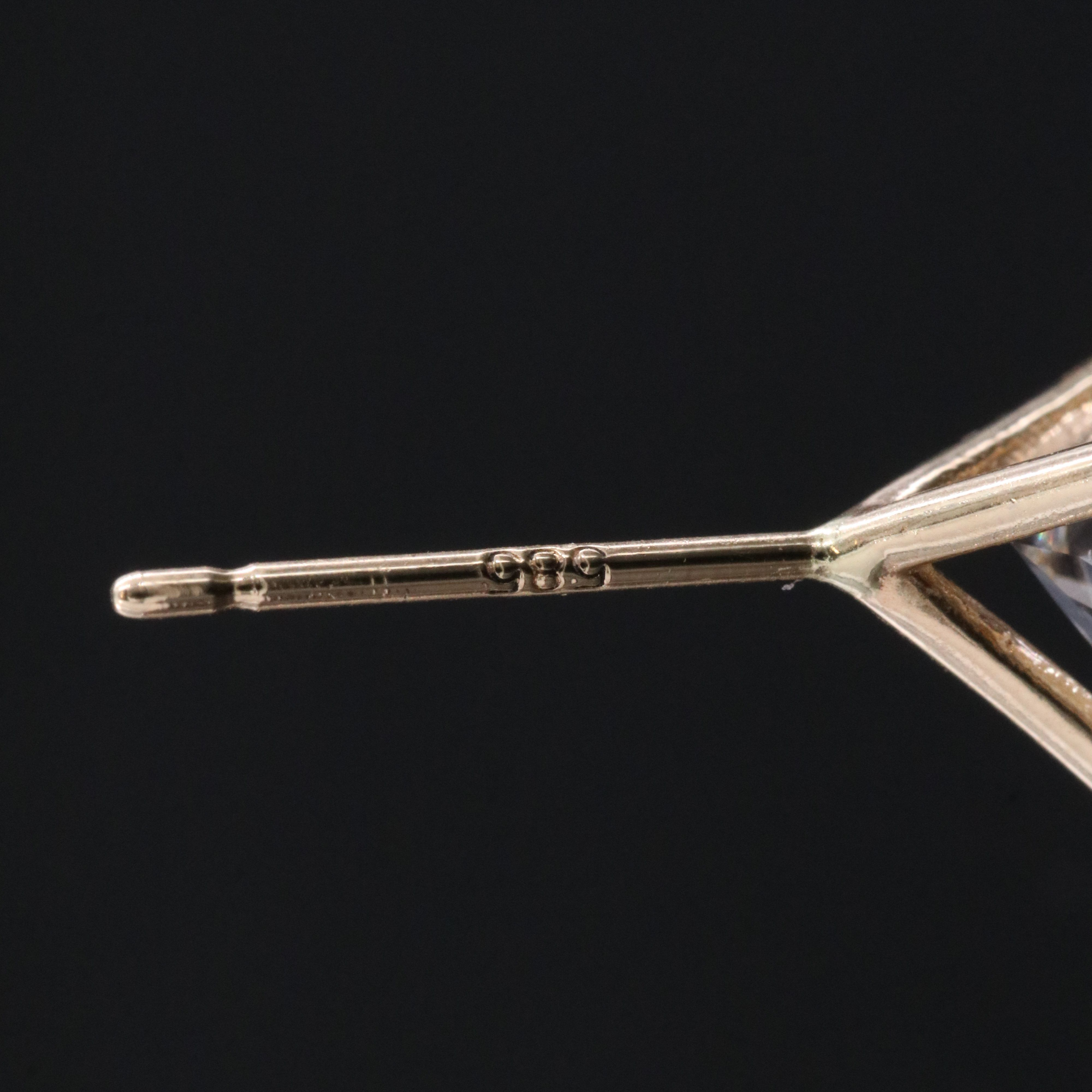 14K 10.00 CTW Lab Grown Diamond Stud Earrings