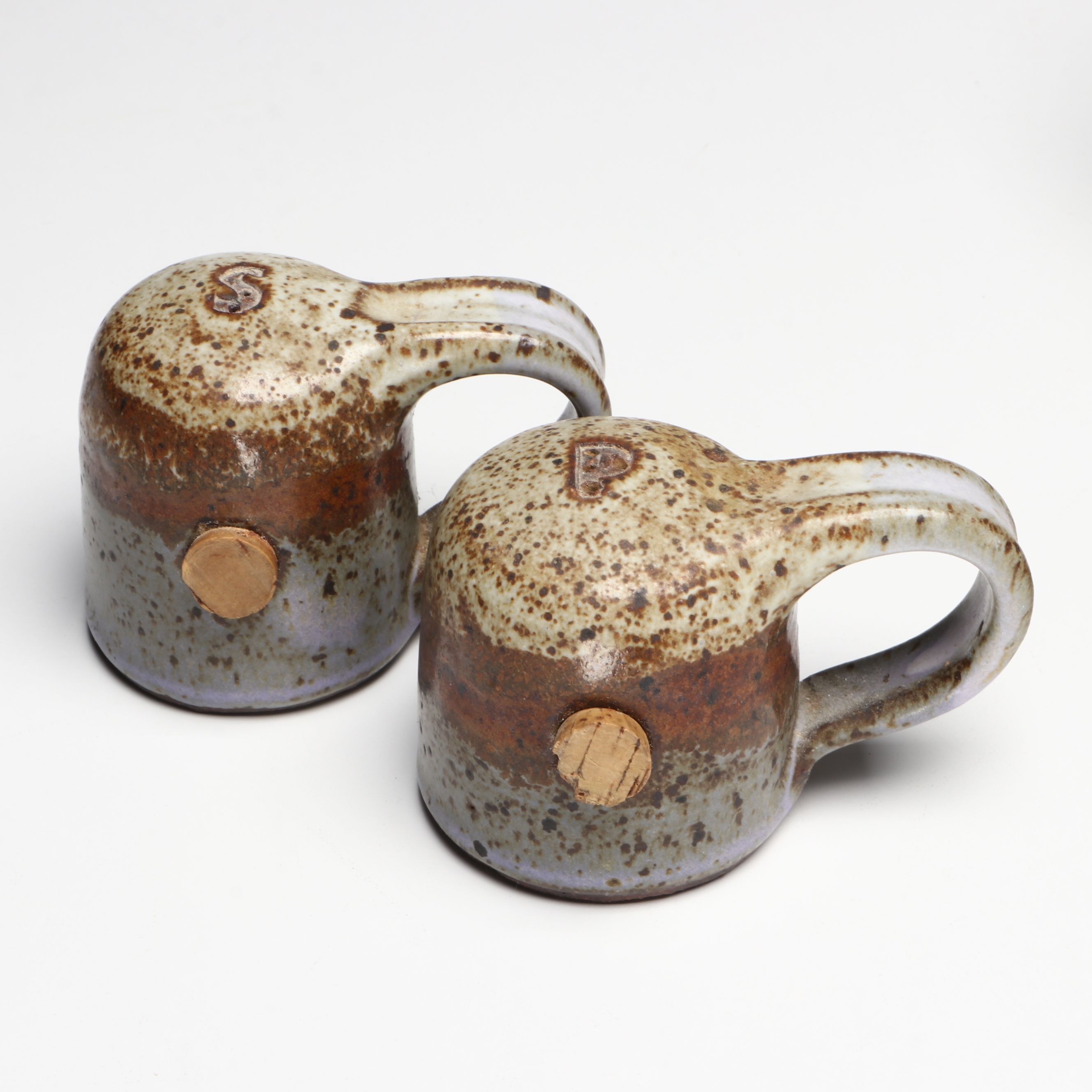 Signed Hand Thrown Glazed Stoneware Vases, Crock and More Housewares
