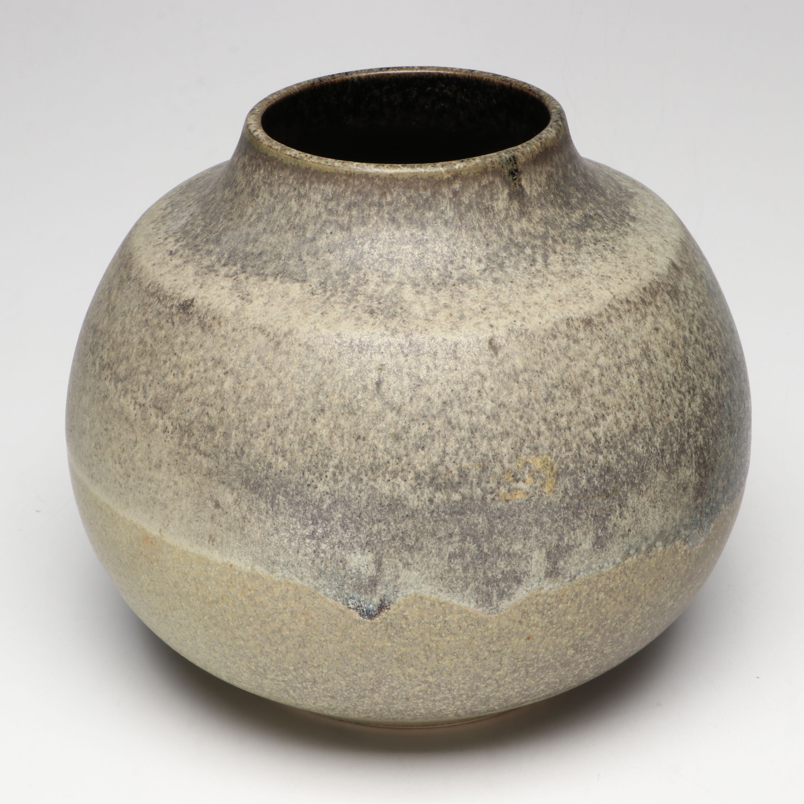 Signed Hand Thrown Glazed Stoneware Vases, Crock and More Housewares