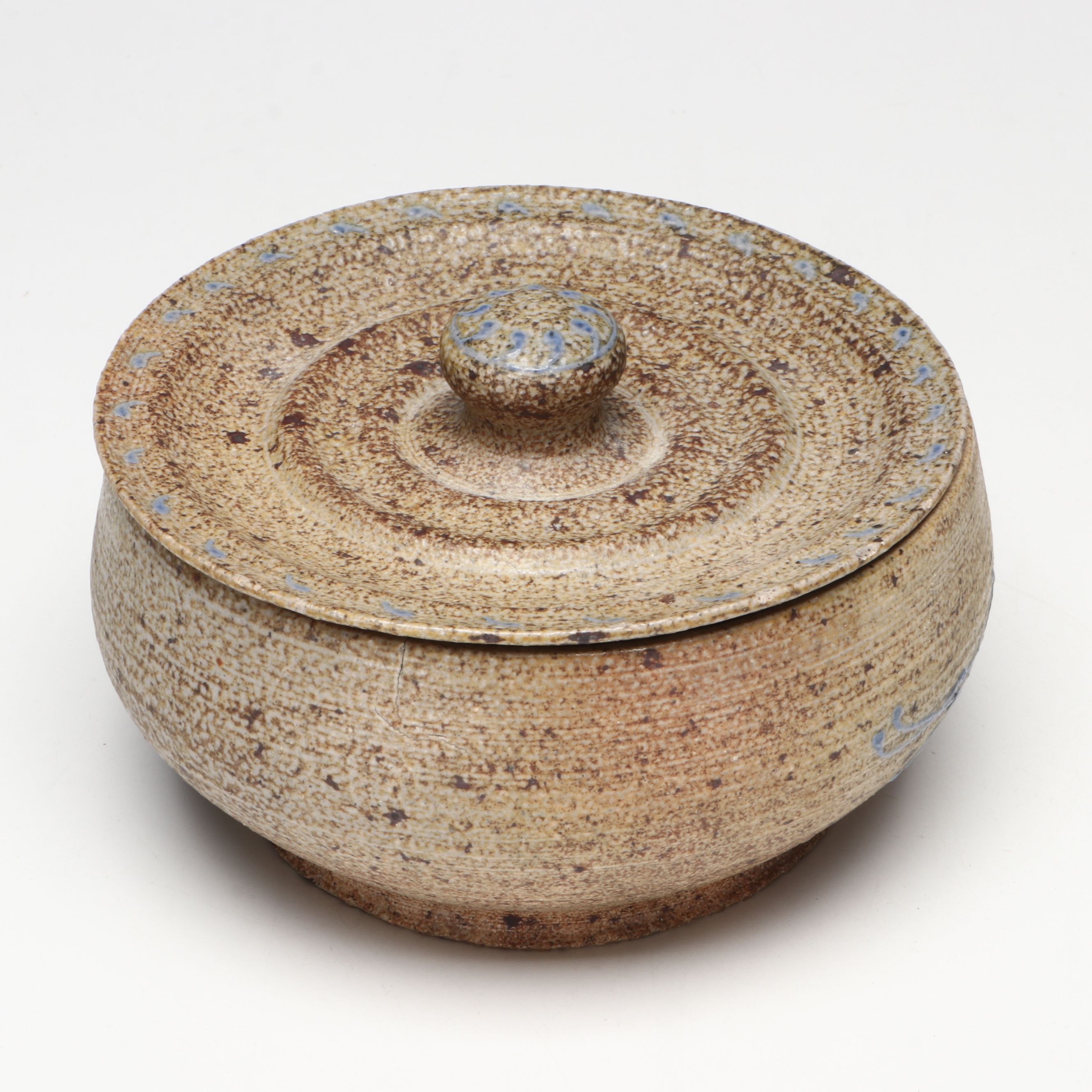 Signed Hand Thrown Glazed Stoneware Vases, Crock and More Housewares