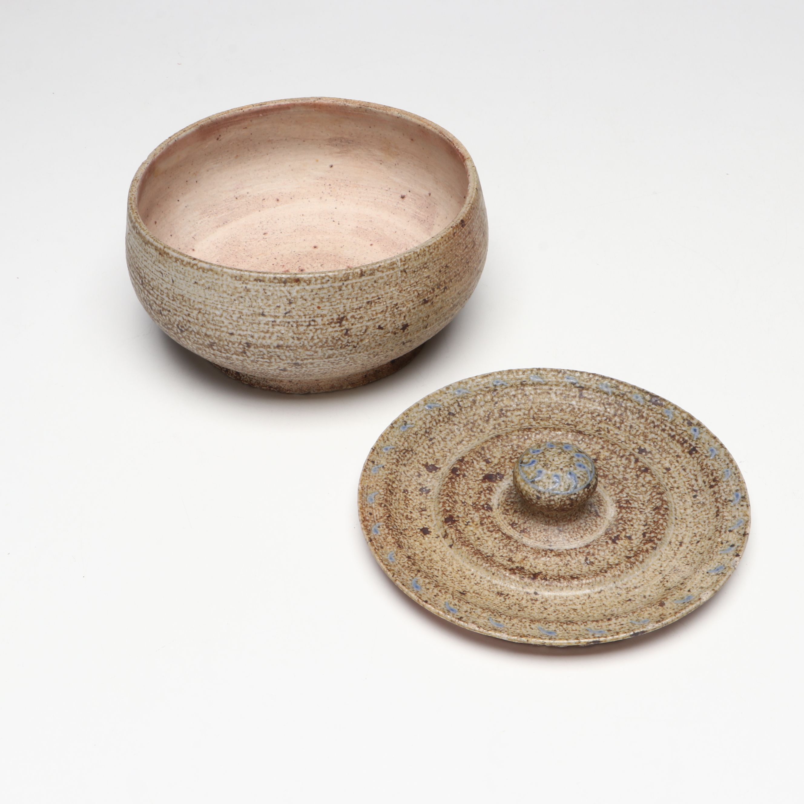 Signed Hand Thrown Glazed Stoneware Vases, Crock and More Housewares
