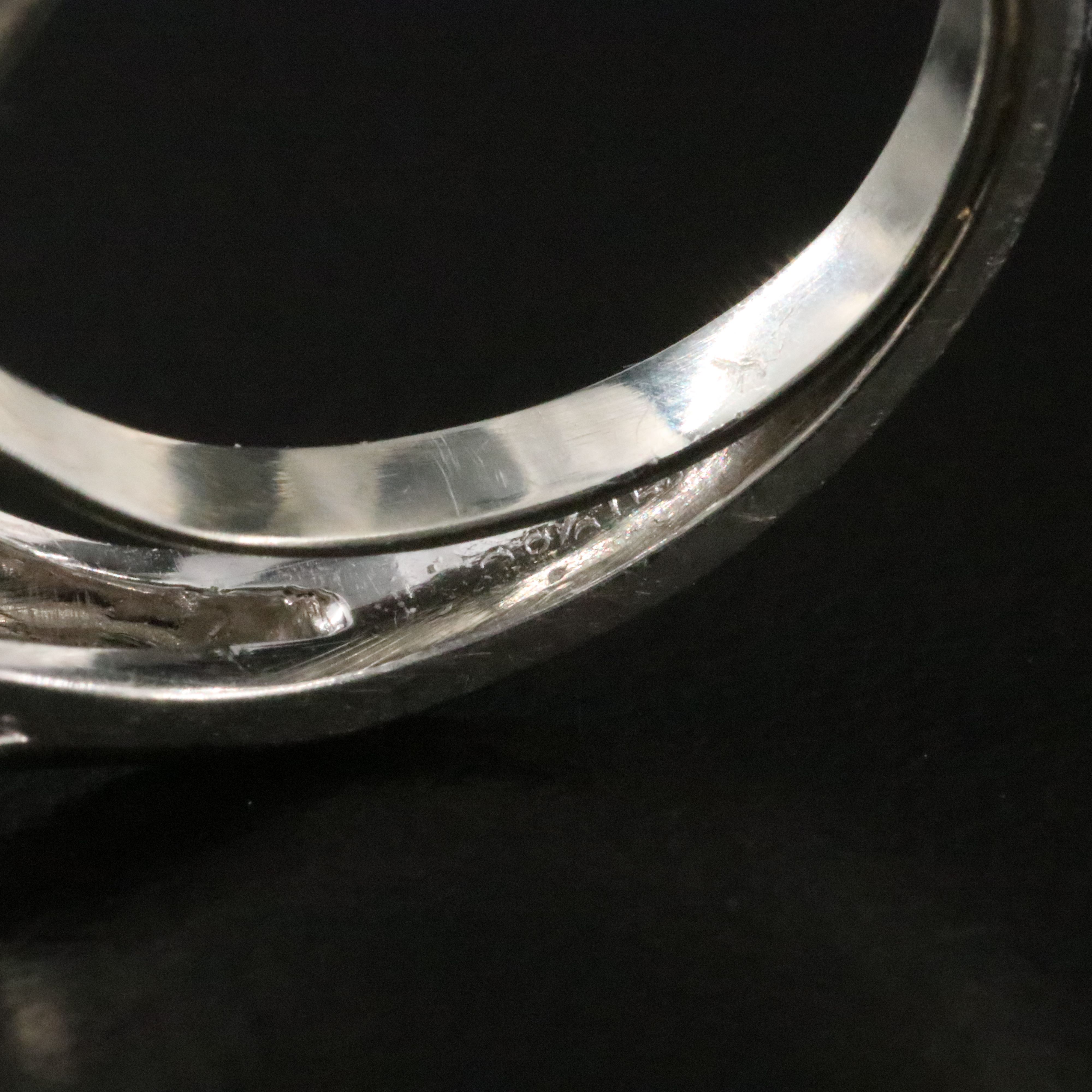 Platinum Pearl and Diamond Ring