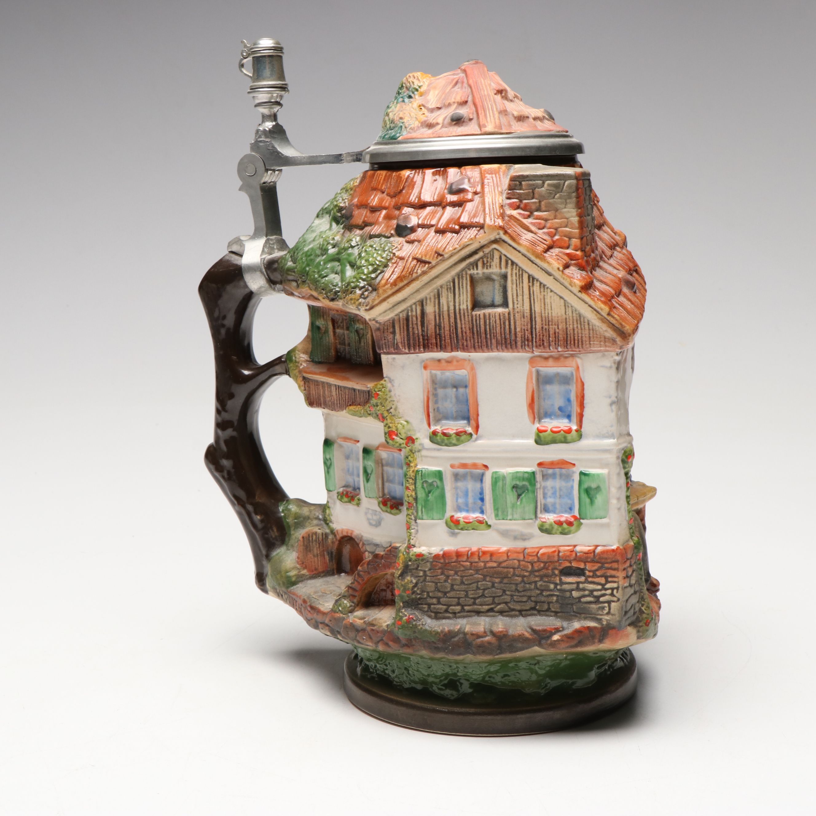 Westerwald Team Architectural Stein and Thewalt Cincinnati Landmark Beer Steins