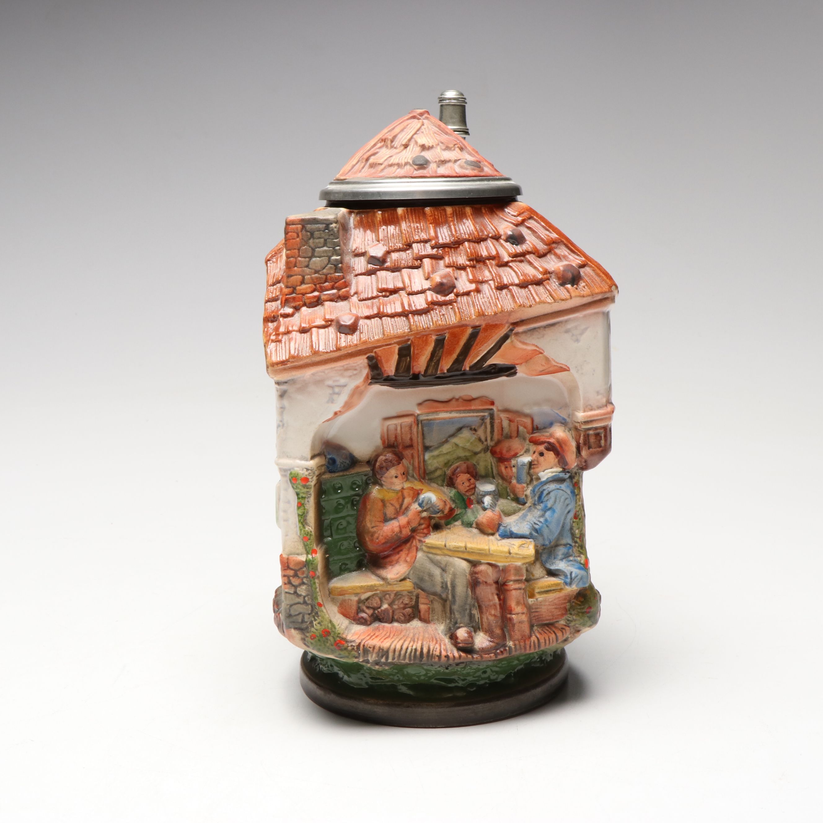 Westerwald Team Architectural Stein and Thewalt Cincinnati Landmark Beer Steins