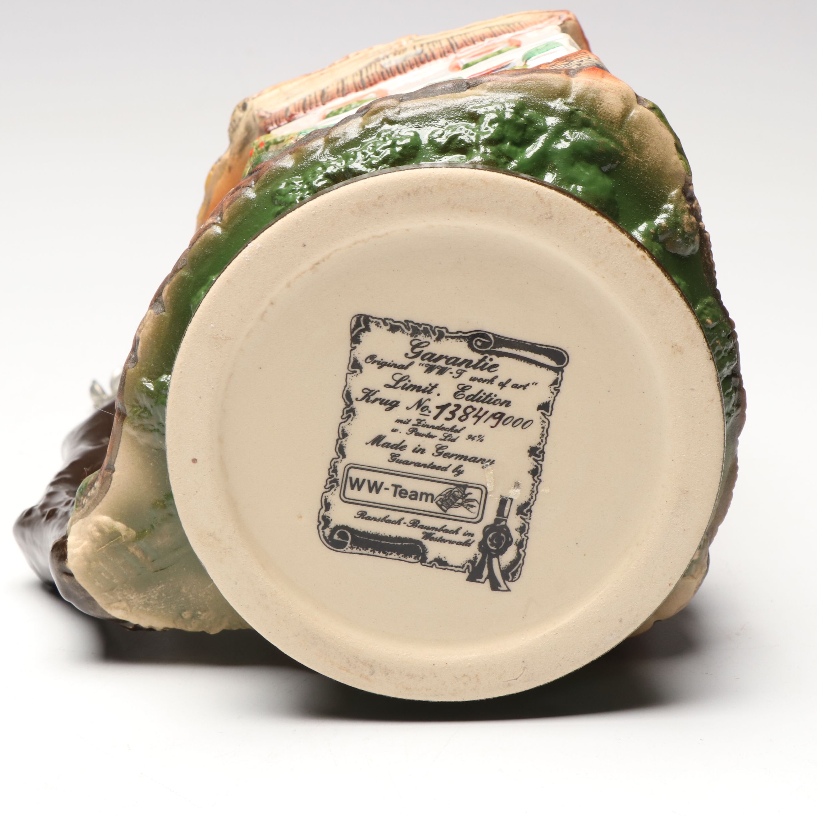 Westerwald Team Architectural Stein and Thewalt Cincinnati Landmark Beer Steins