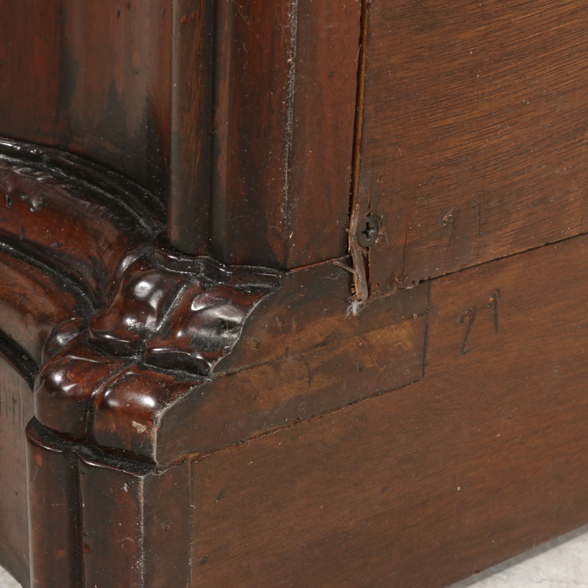 Century Furniture Georgian Style Inlaid Mahogany Double Dresser, 2012