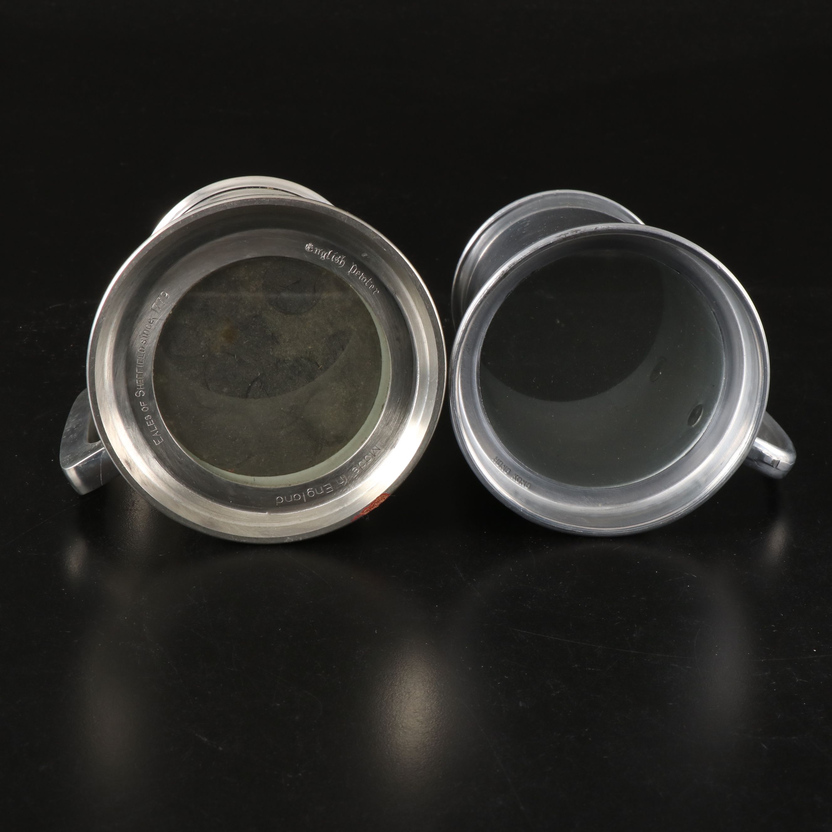 Wilton Armetale Flagon and Mugs with More Pewter and Metal Drinkware and Trays