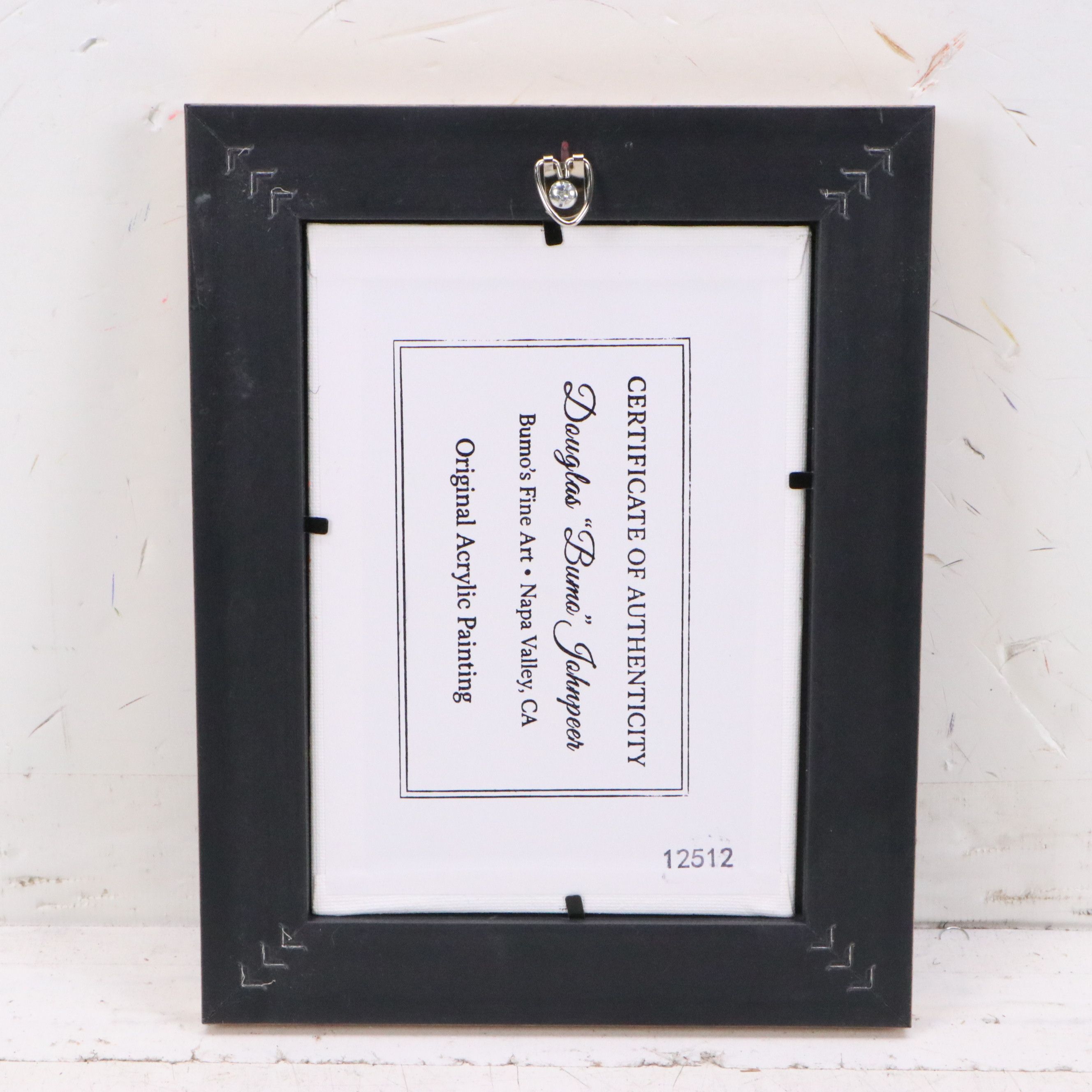 Douglas "Bumo" Johnpeer Acrylic Painting of Marsh Sunset, 21st Century